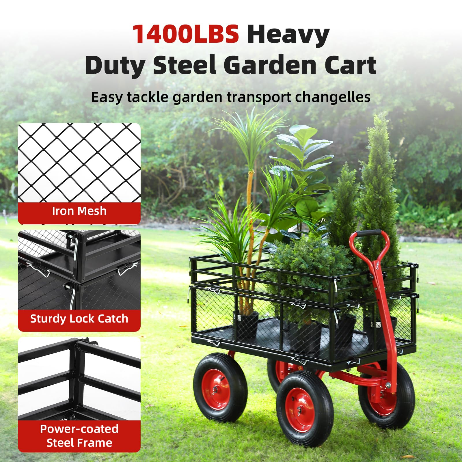 Garvee LYU01PHO-333EMIX4 Yard-Carts - View #3