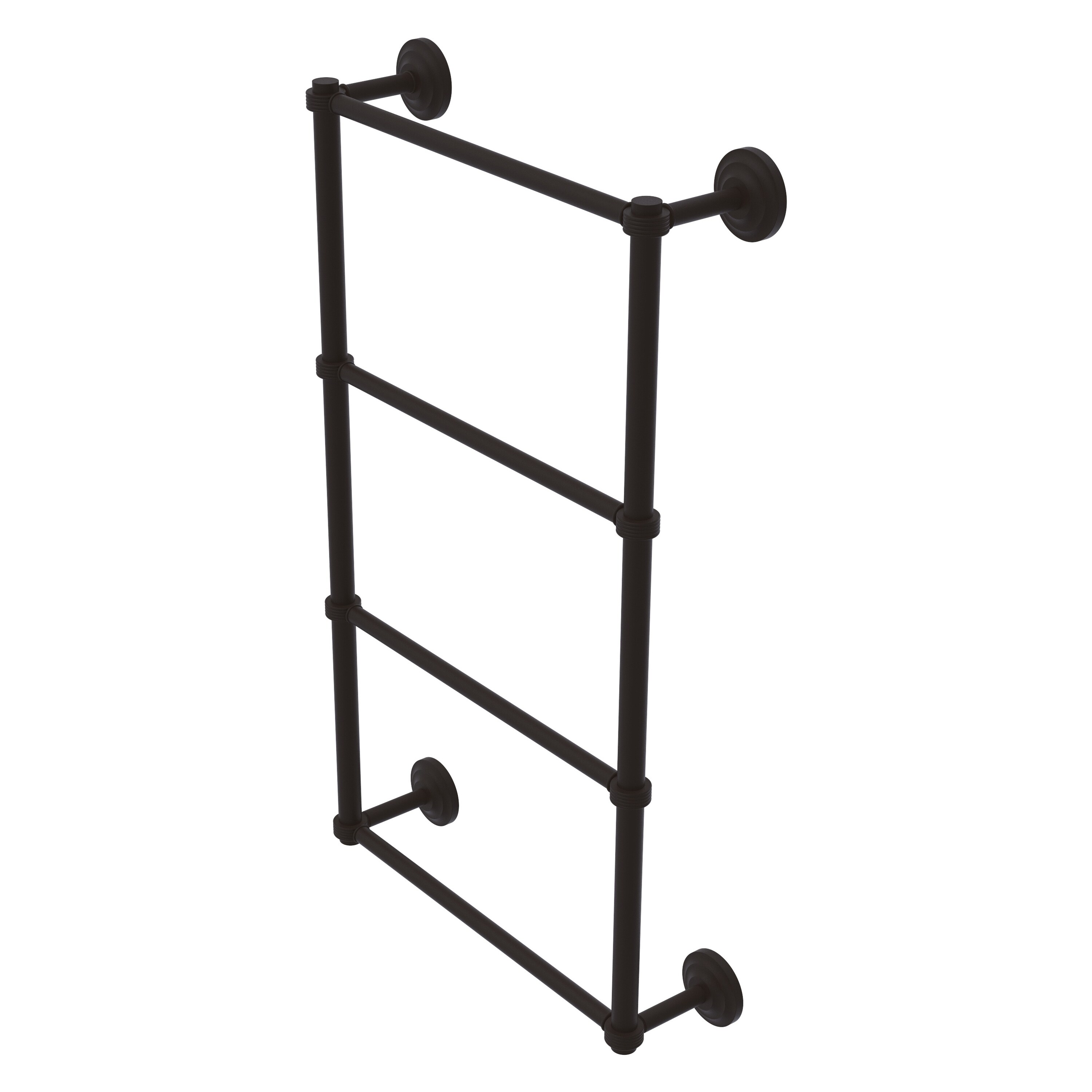 Allied Brass Que New 36-in double Oil-Rubbed Bronze Wall Mount