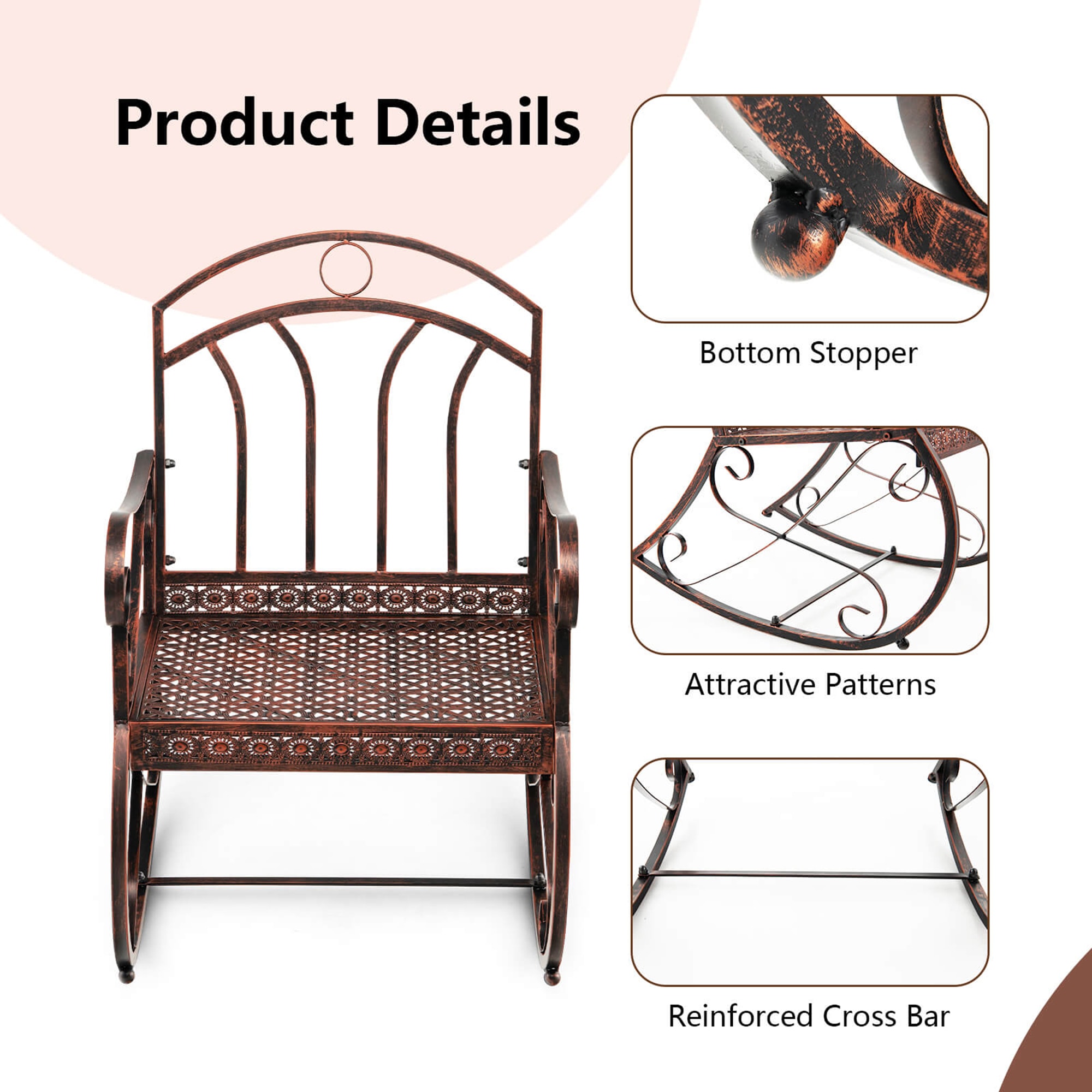 Clihome CL-RE-10790 Patio-Chairs - View #9