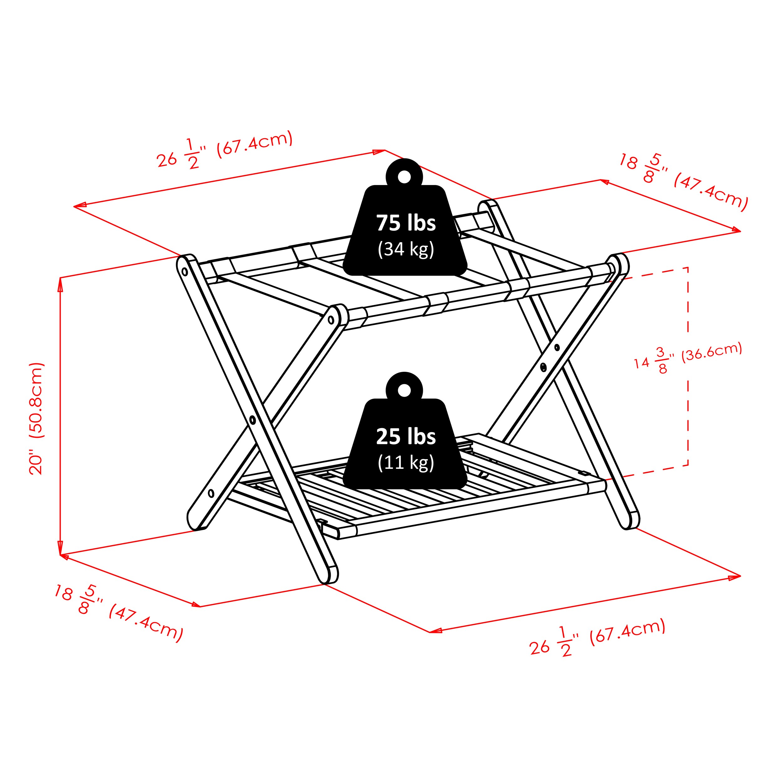 Winsome Wood 40436 Garment-Racks - View #7
