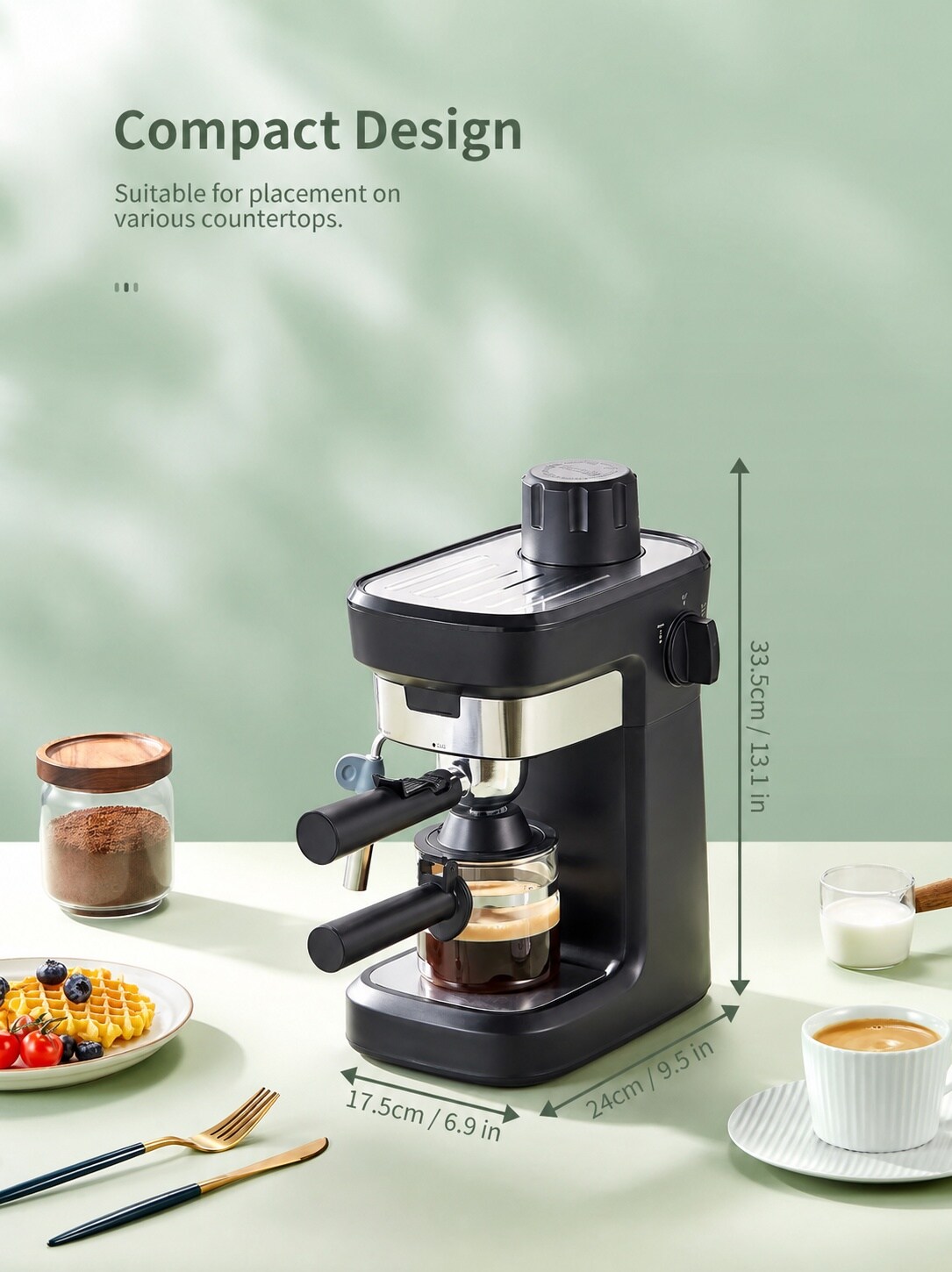 Aoibox LABFA68C Espresso-Machines - View #7