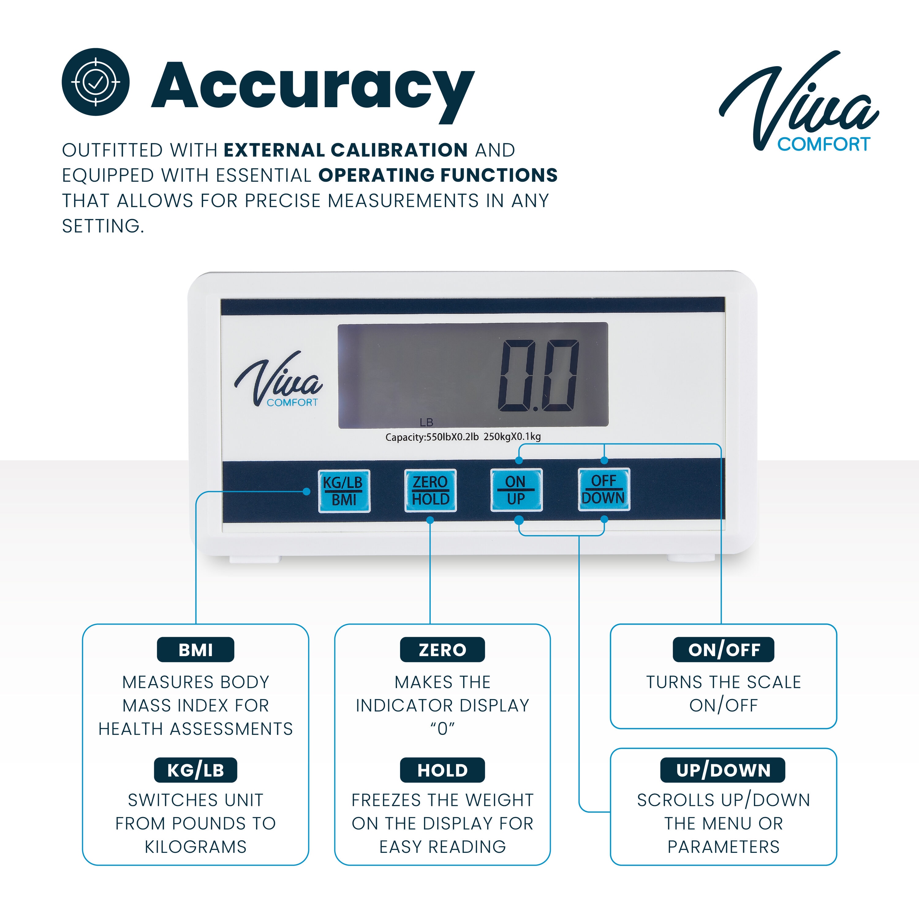Viva Comfort MK06ME904 Bathroom-Scales - Thumbnail View #3
