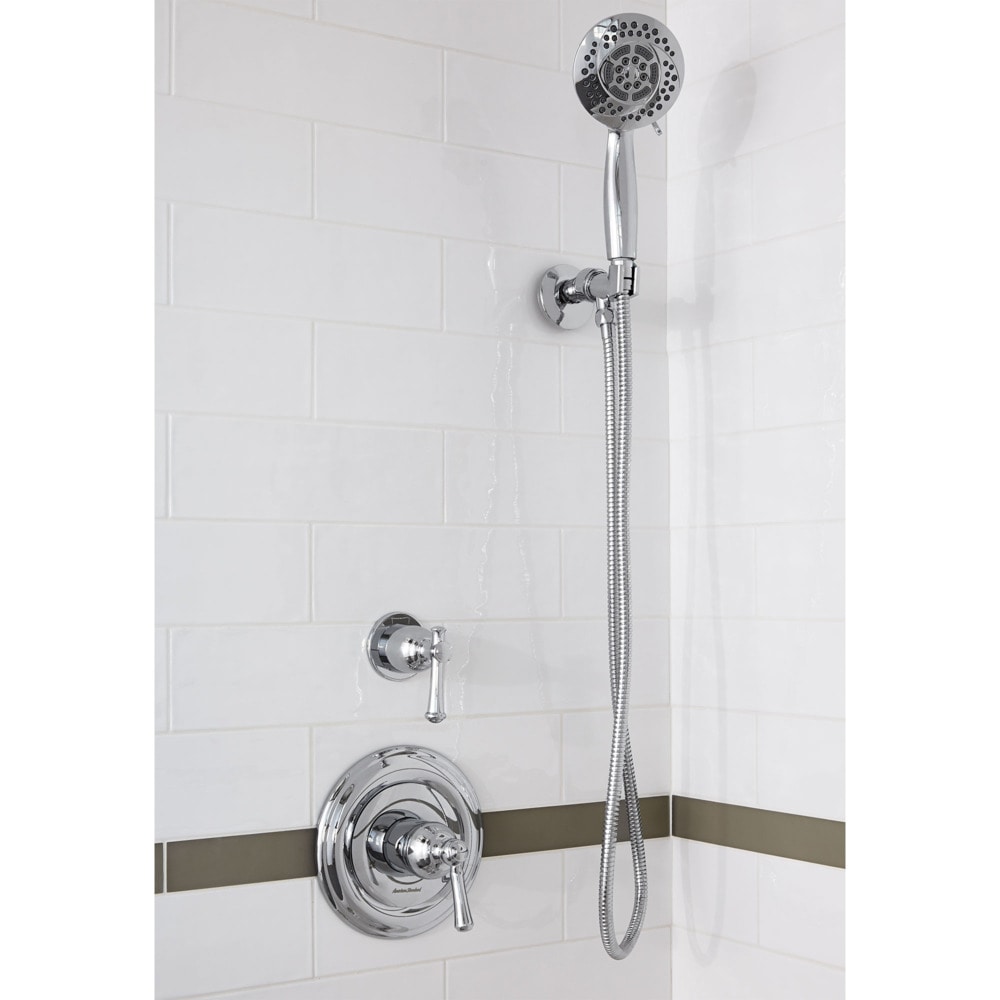 HydroFocus Polished Chrome 6-Spray Handheld Shower Head