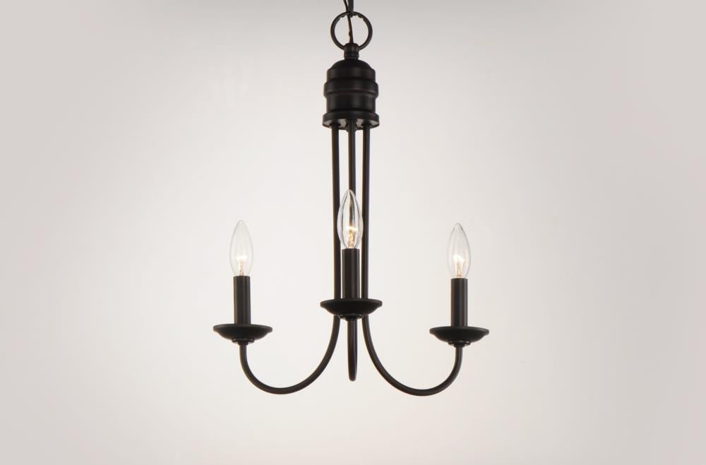 Maxim Lighting Logan 3-Light Oil-Rubbed Bronze Transitional Dry rated ...