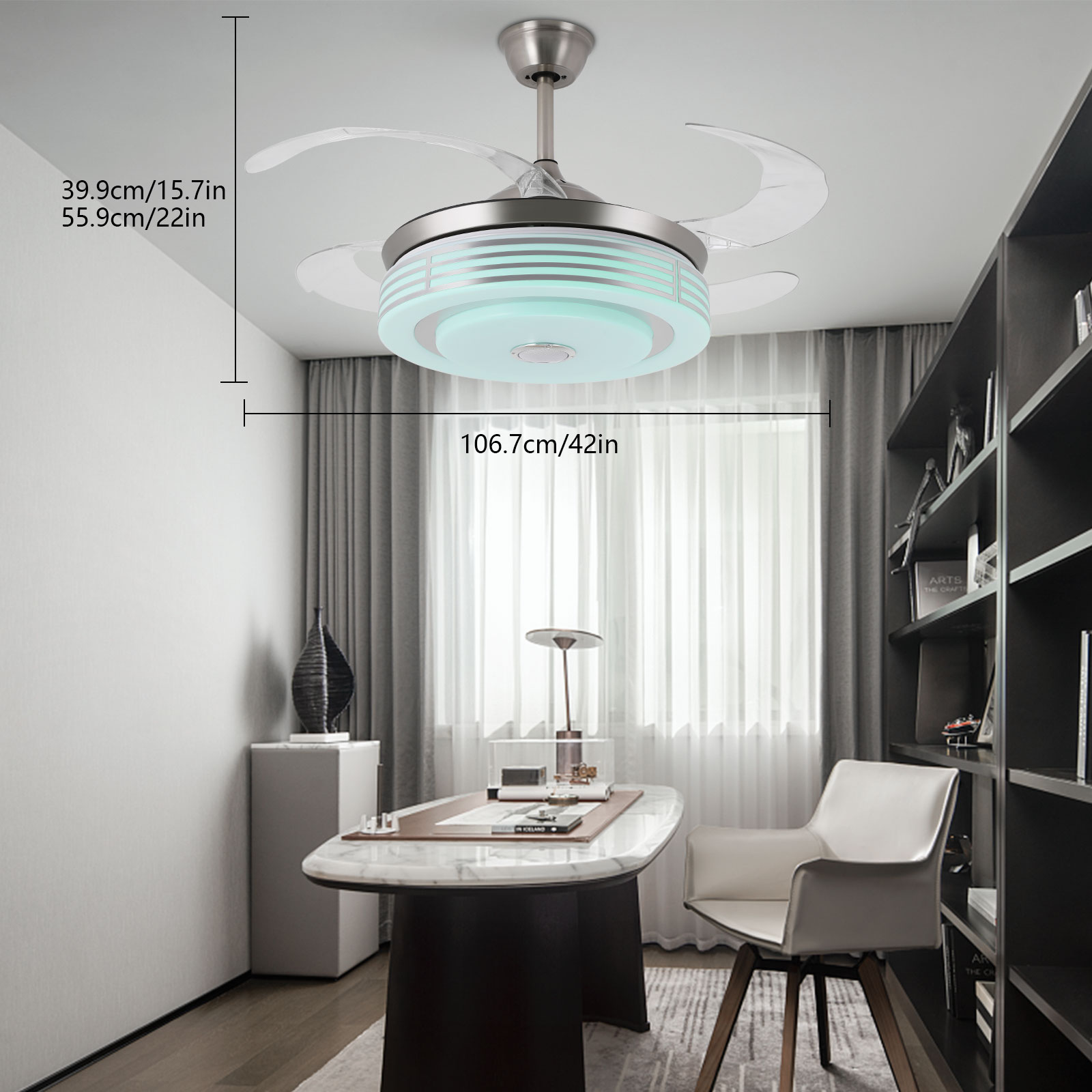 Oukaning HG-HCXLST-6392-US Ceiling-Fans - View #9