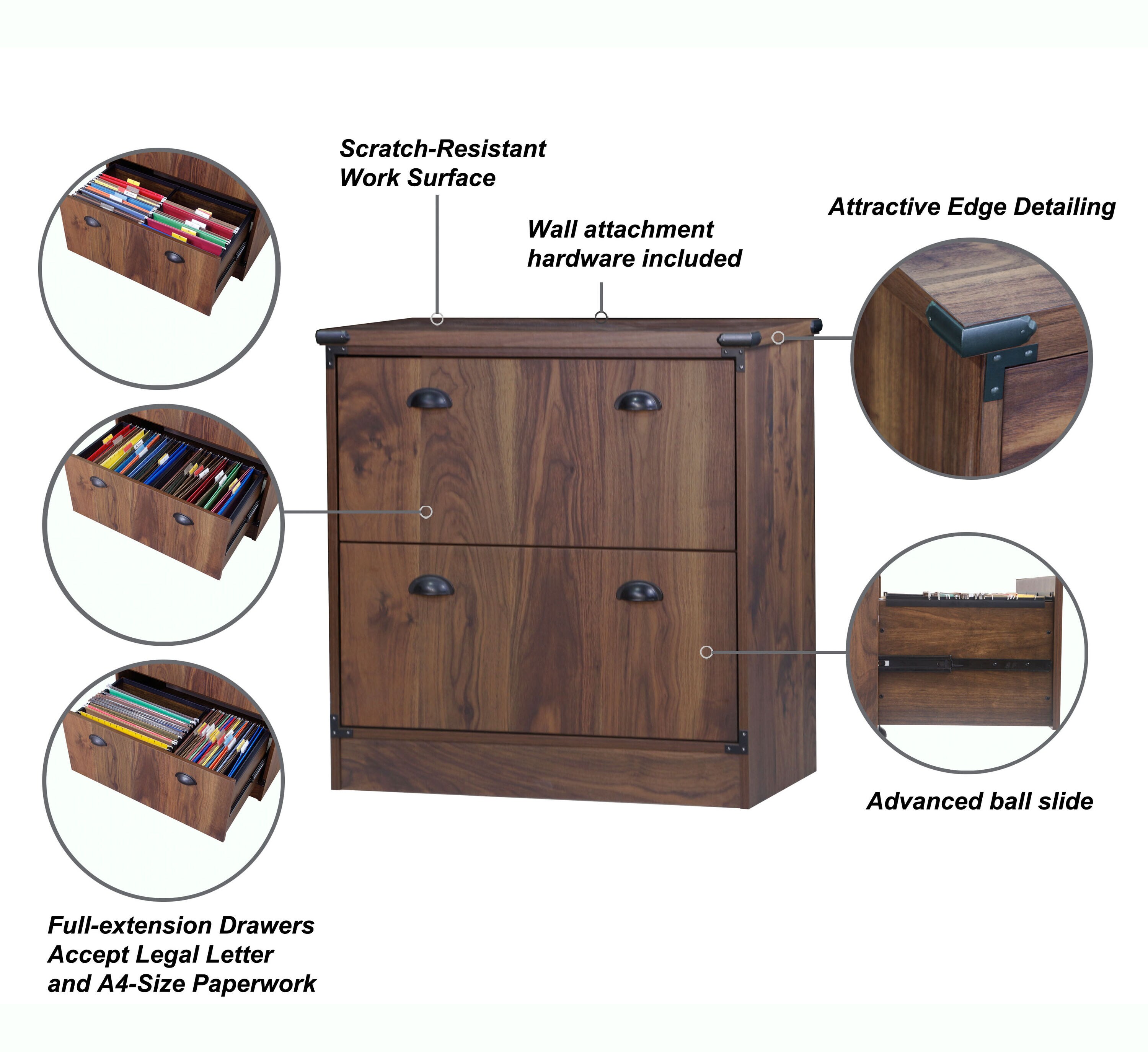 Saint Birch SBBX4600LFWN Filing-Cabinets - View #5