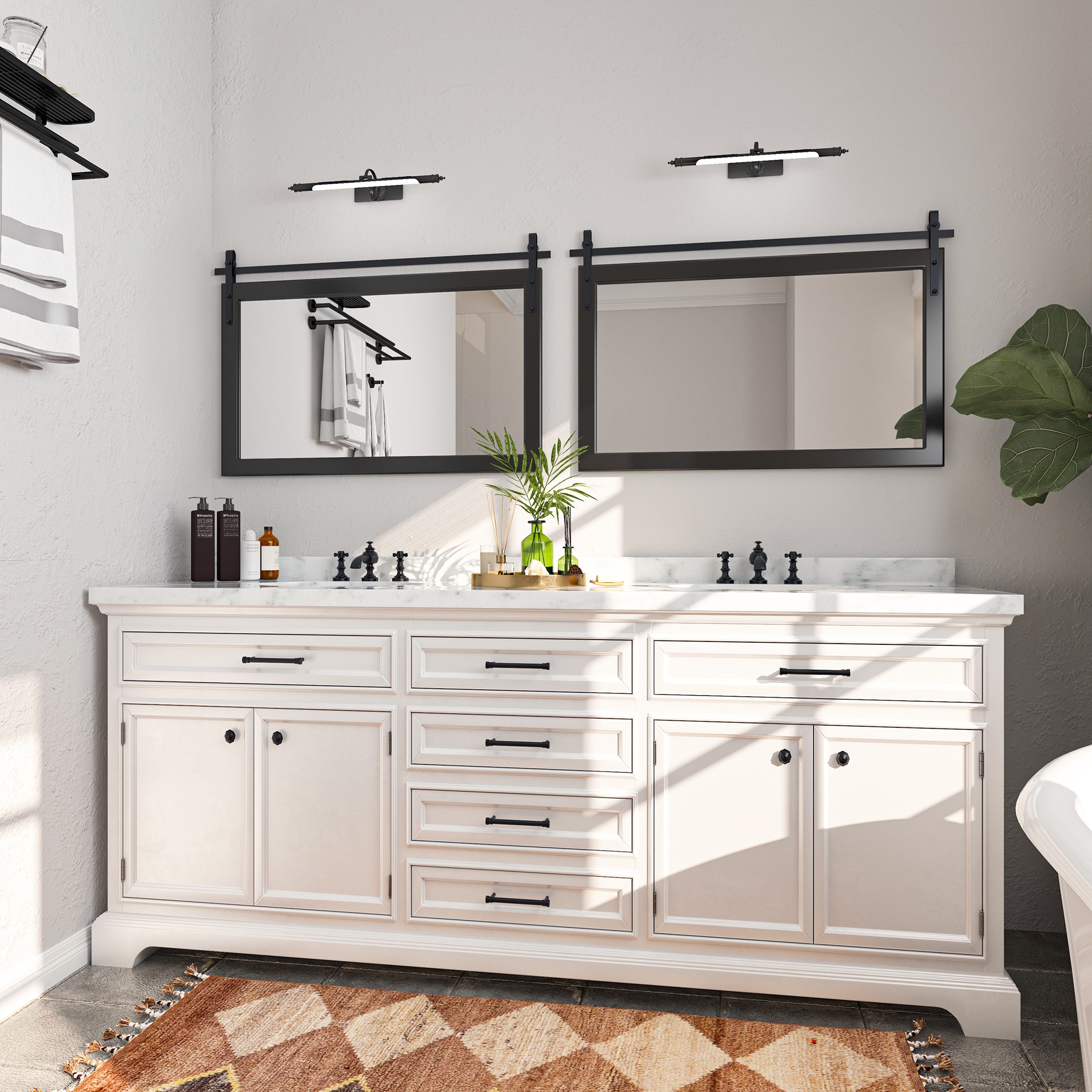 FurniFusion L-GCMJ2640B Decor-Mirrors - View #3