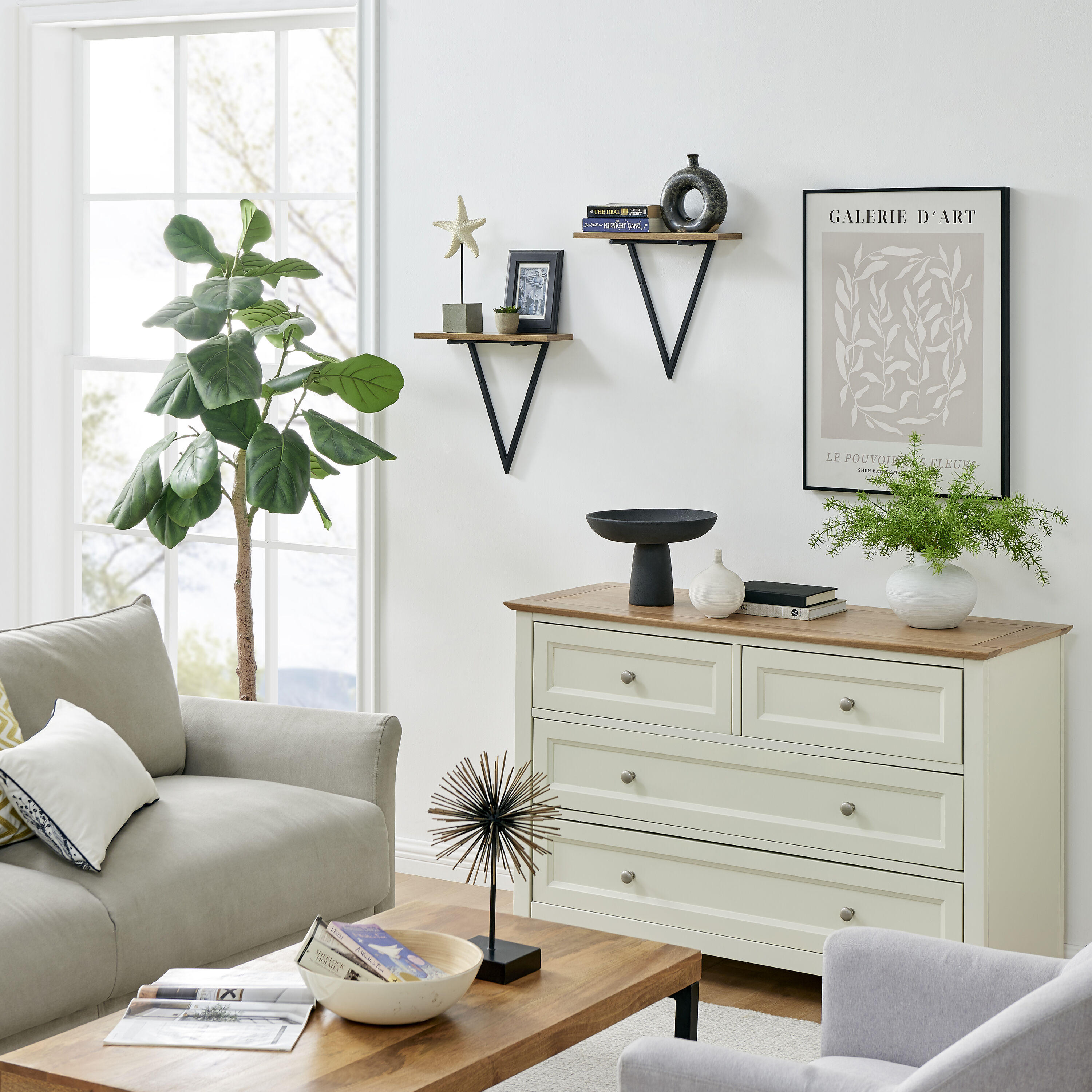 Danya B. GH22090WN Wall-Mounted-Shelving - View #8