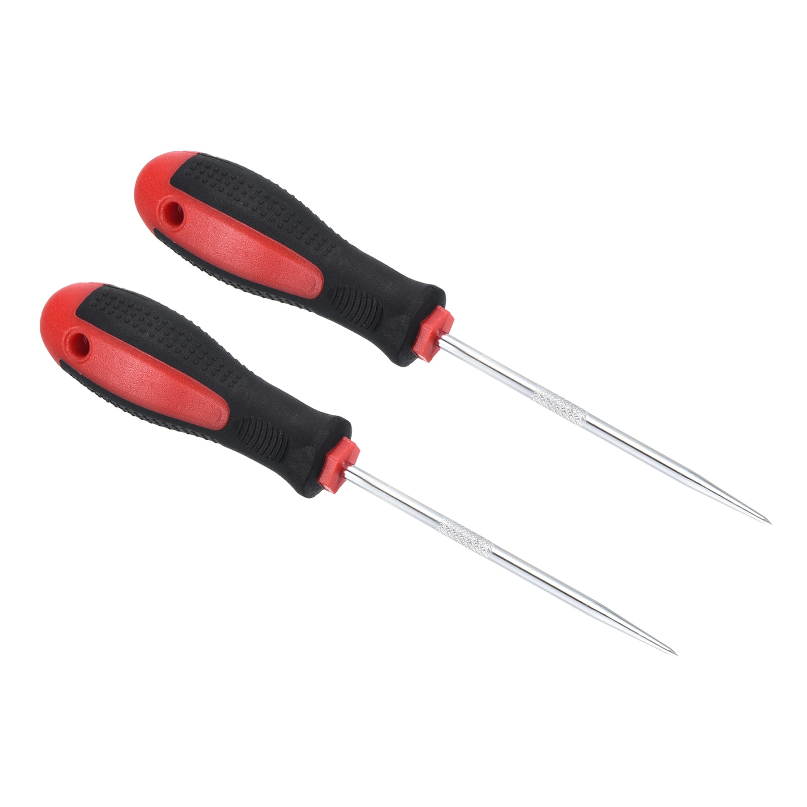 PATIKIL O-Ring Straight Pick 150mm 2pcs Oil Seal Gasket Precision Screwdriver Puller Remover Removal Tool Red #S26032400UX2873