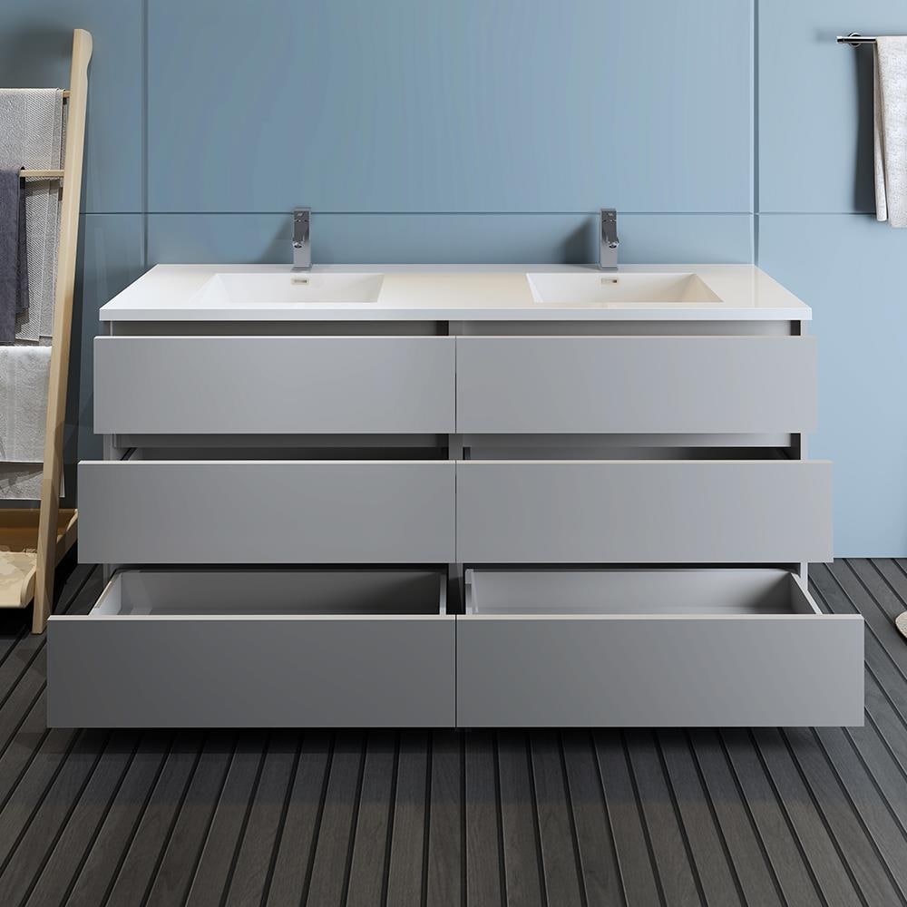 Fresca FCB93-3636GR-D-I Bath-Vanity-Combo - View #5