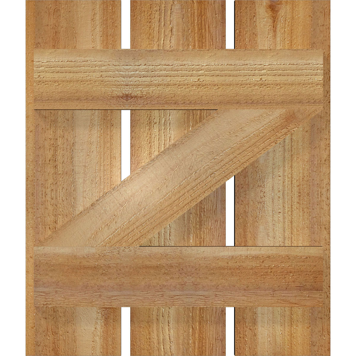 Ekena Millwork RBS06Z17X020RWR Exterior-Shutters - View #5