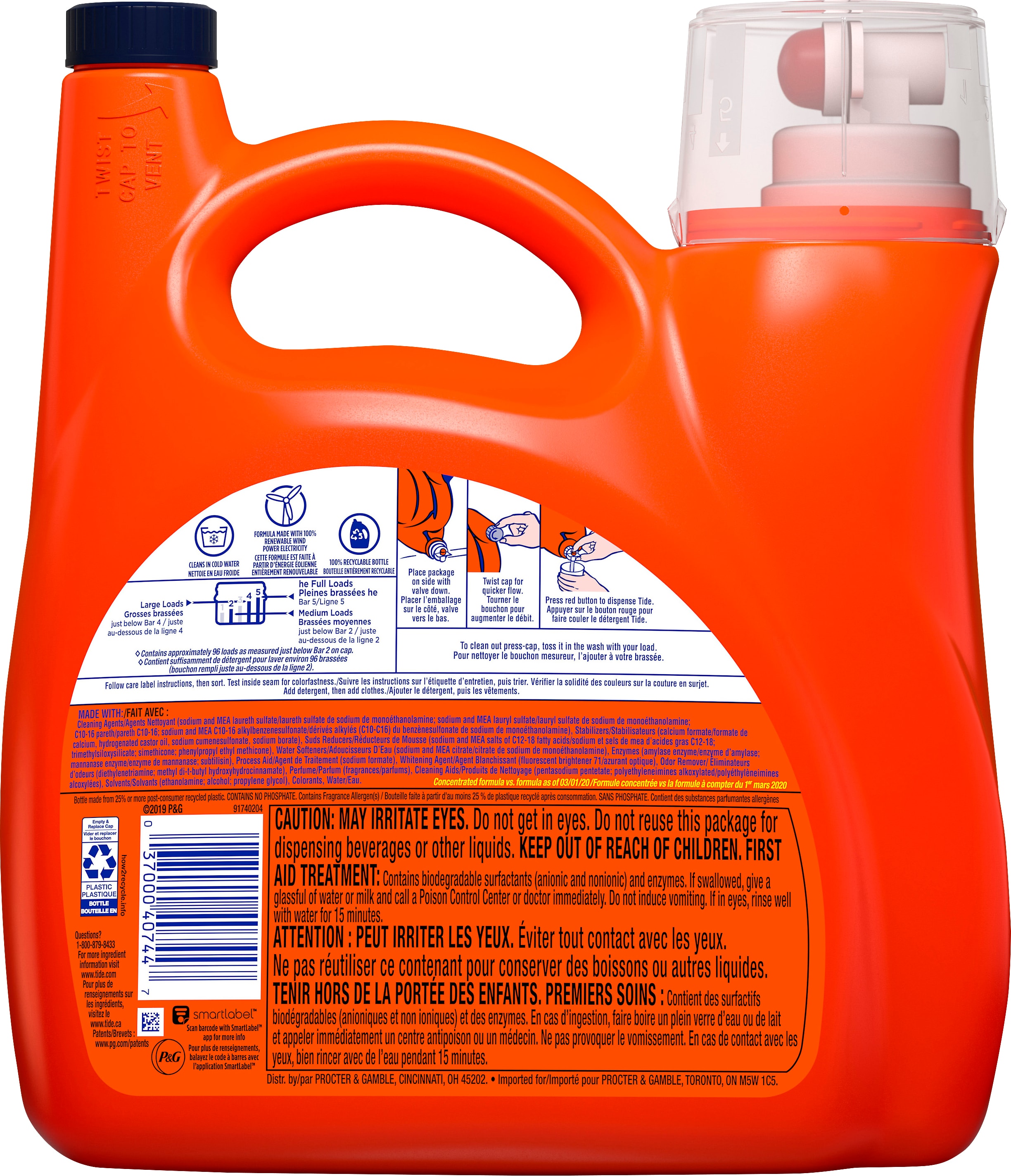 Tide 3700040744 Laundry-Detergent - View #2