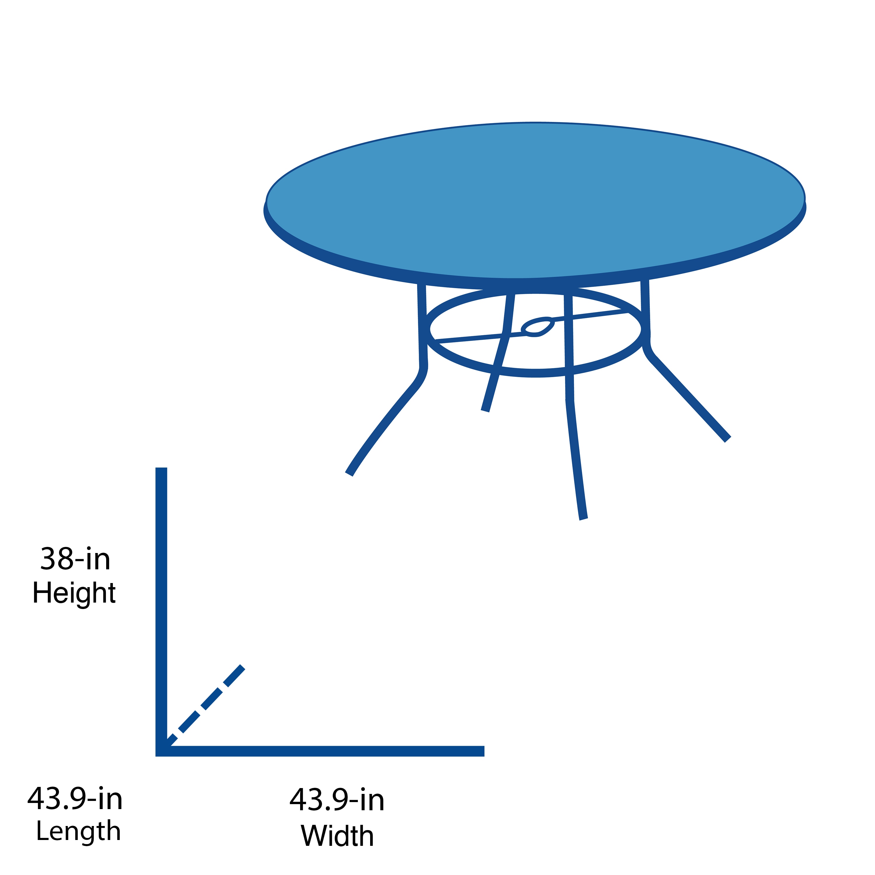 allen + roth LG-21007-T Patio-Tables - View #7