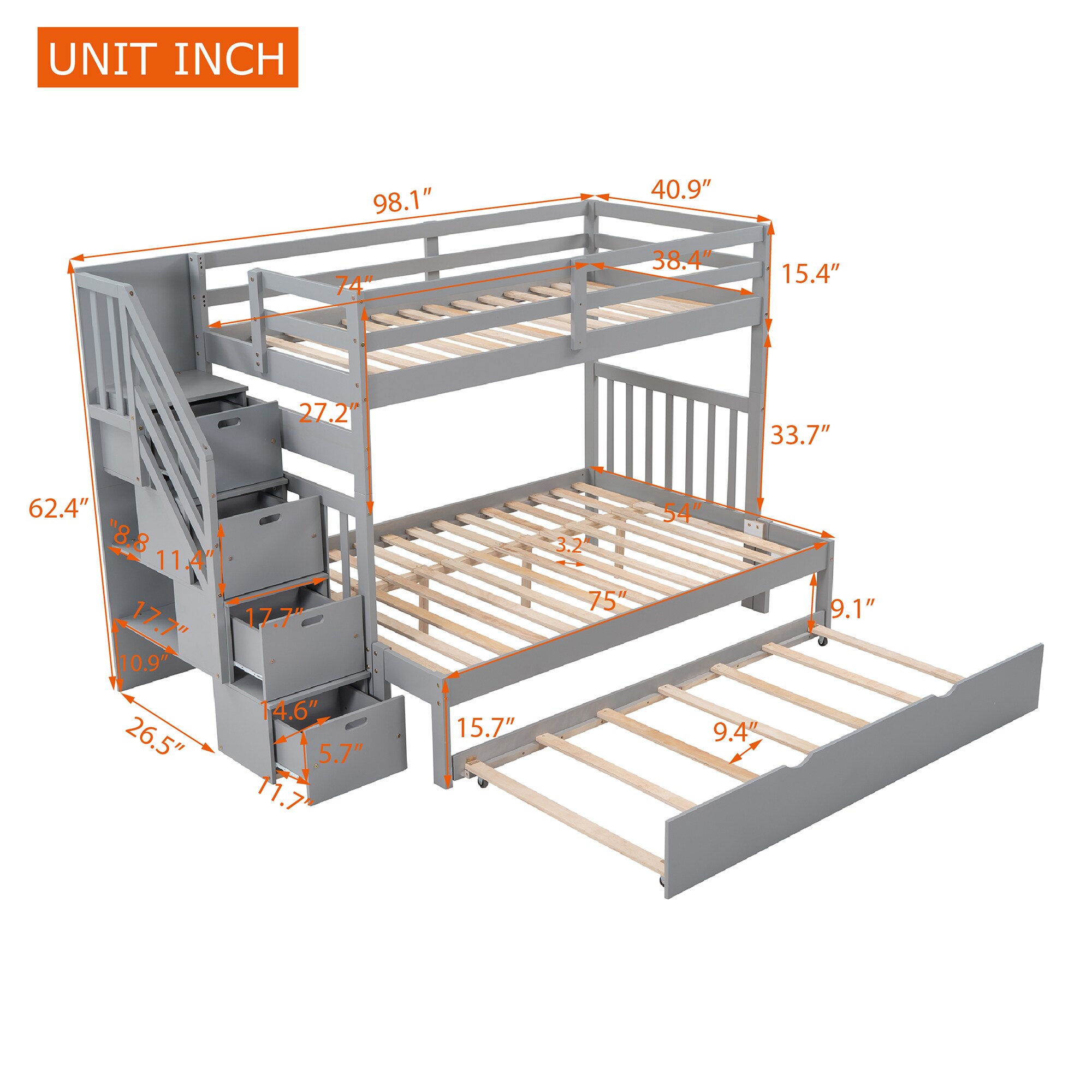 Qualler BLE000025E Bunk-Beds - View #9