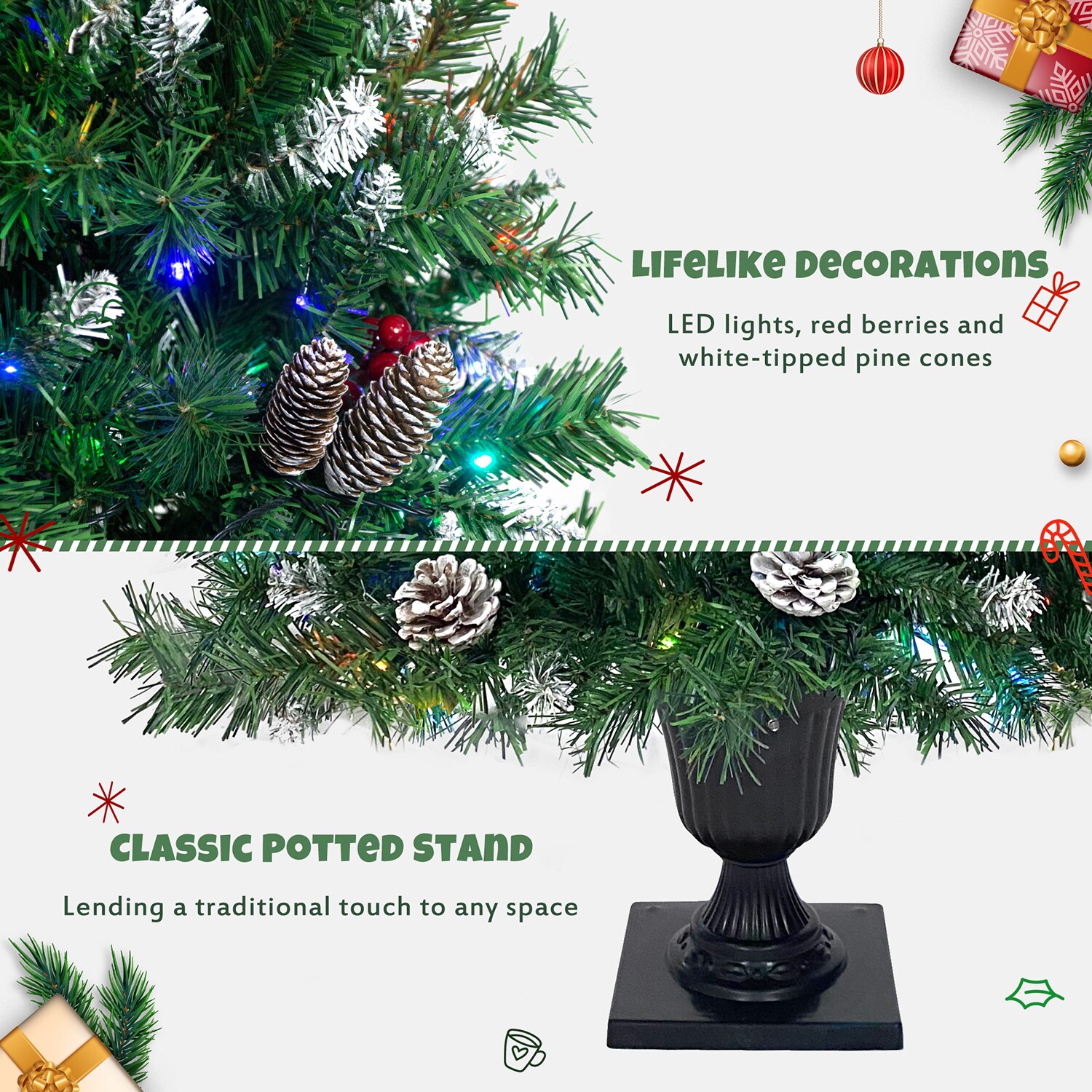 Bybafun YA0500019 Artificial-Christmas-Trees - View #10
