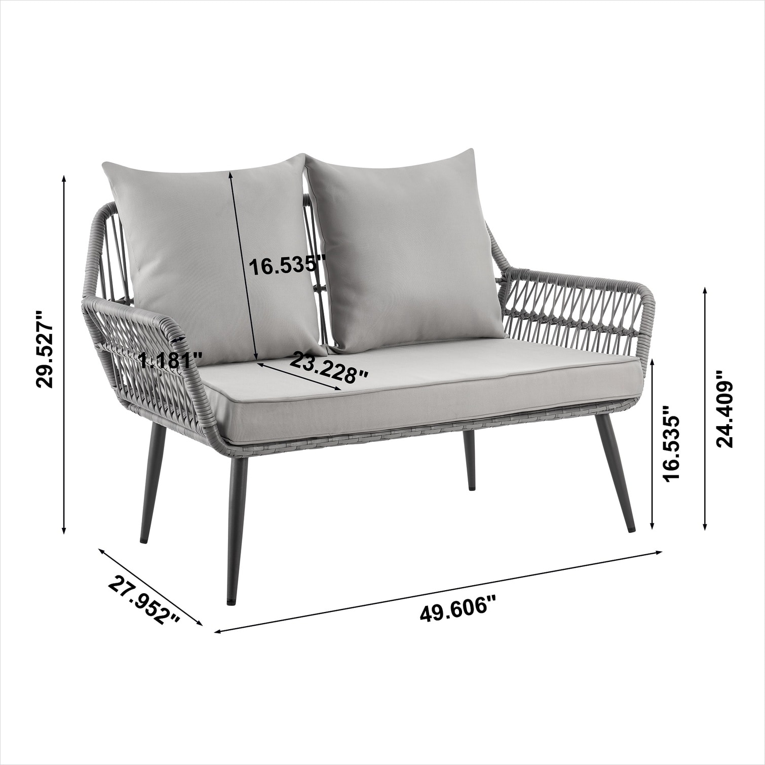 Naturefalls B9M7CZ4IY6KH Patio-Conversation-Sets - View #5