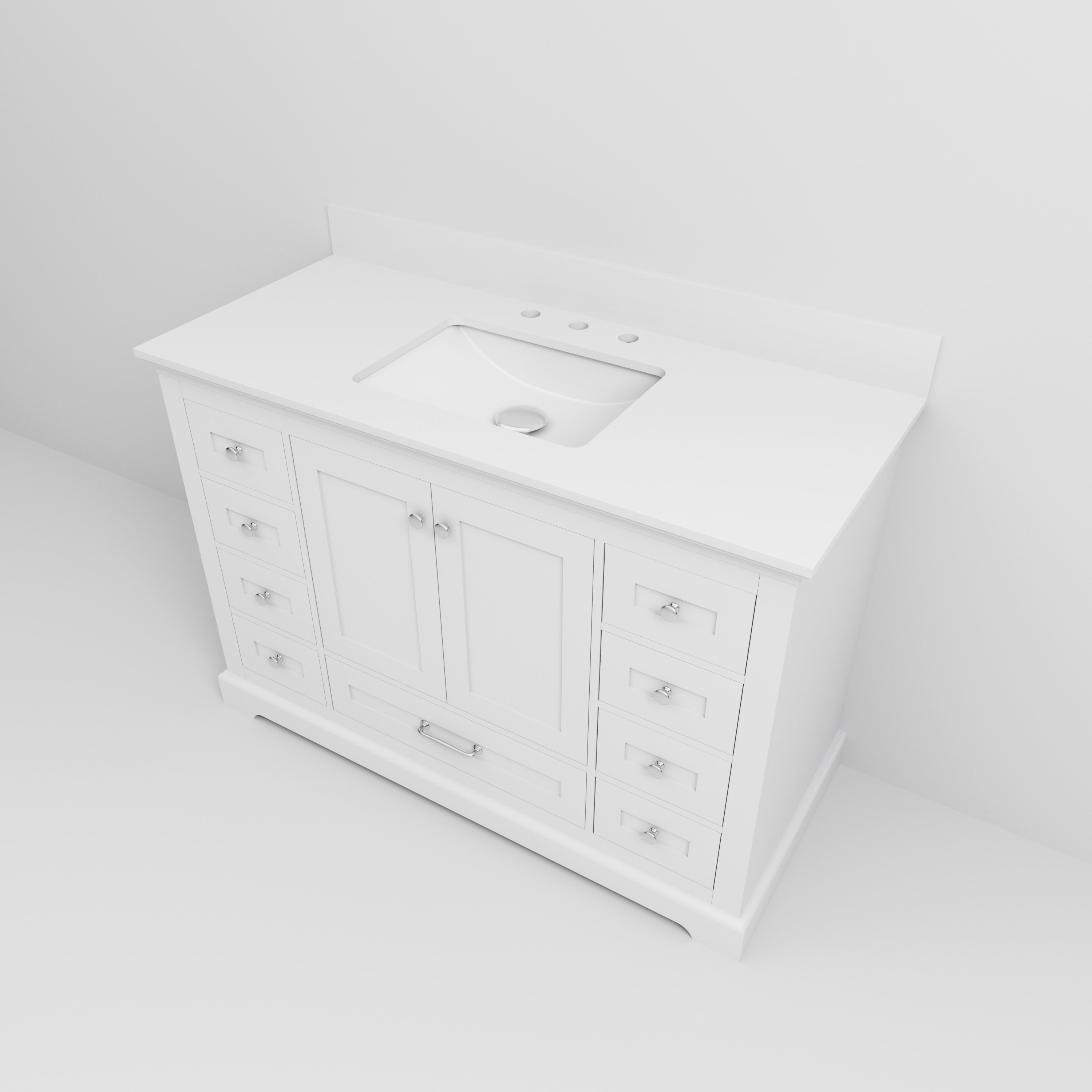 Lexora LD342248SAWQ000 Bath-Vanity-Combo - View #11
