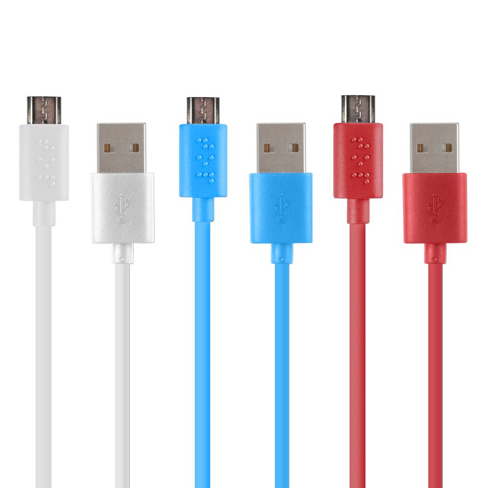 FuseBox 131 3604 FB2 3-ft USB 2.0 Micro Multiple colors/finishes Cable