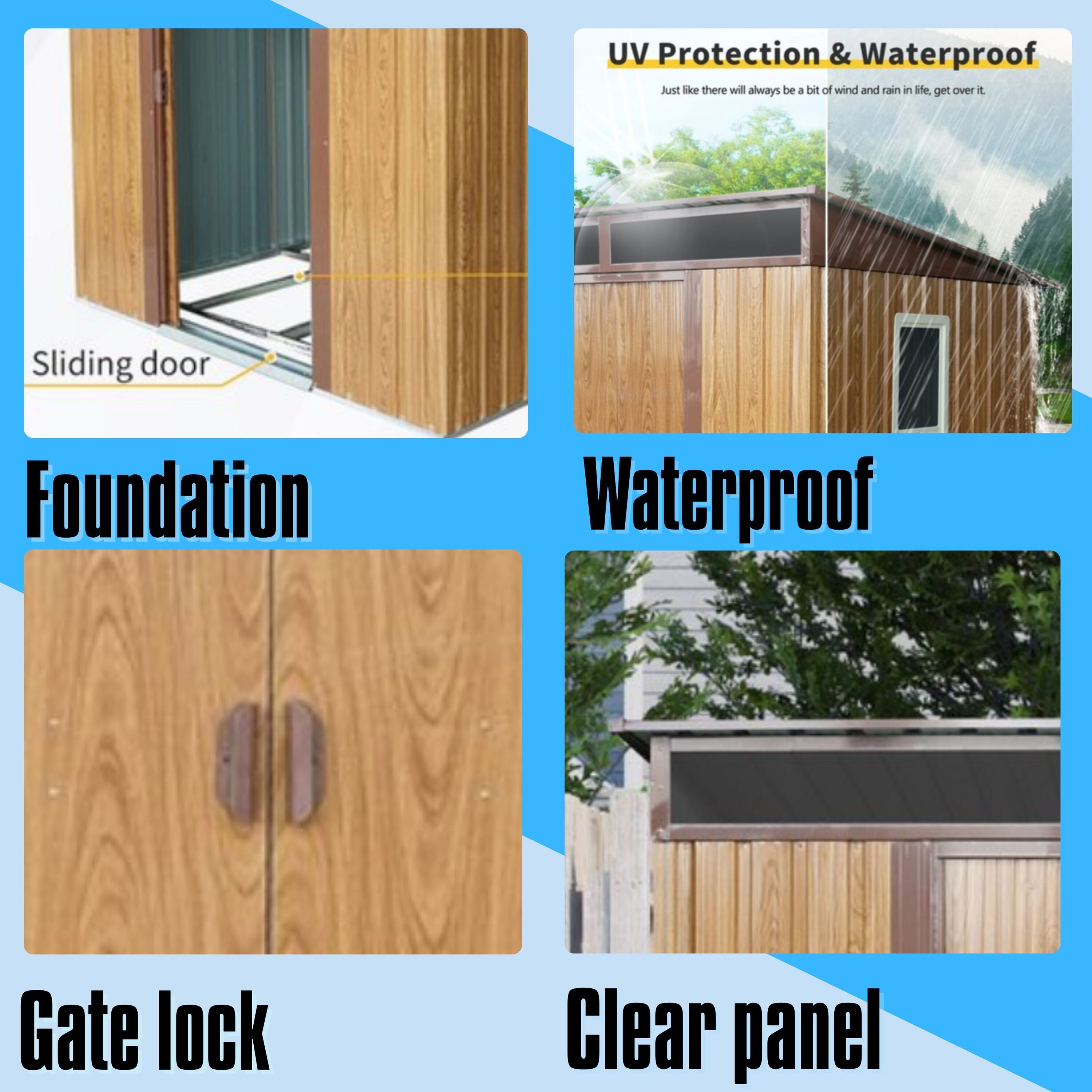 ToolCat BZ-3-140-SN Metal-Storage-Buildings-Sheds - View #2