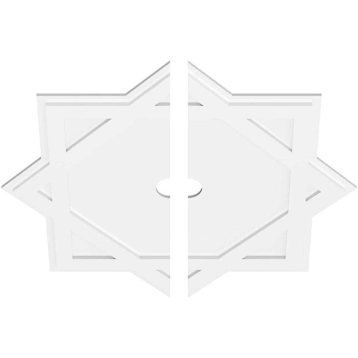 Ekena Millwork CMP36AL2-03000 Ceiling-Medallions - View #2