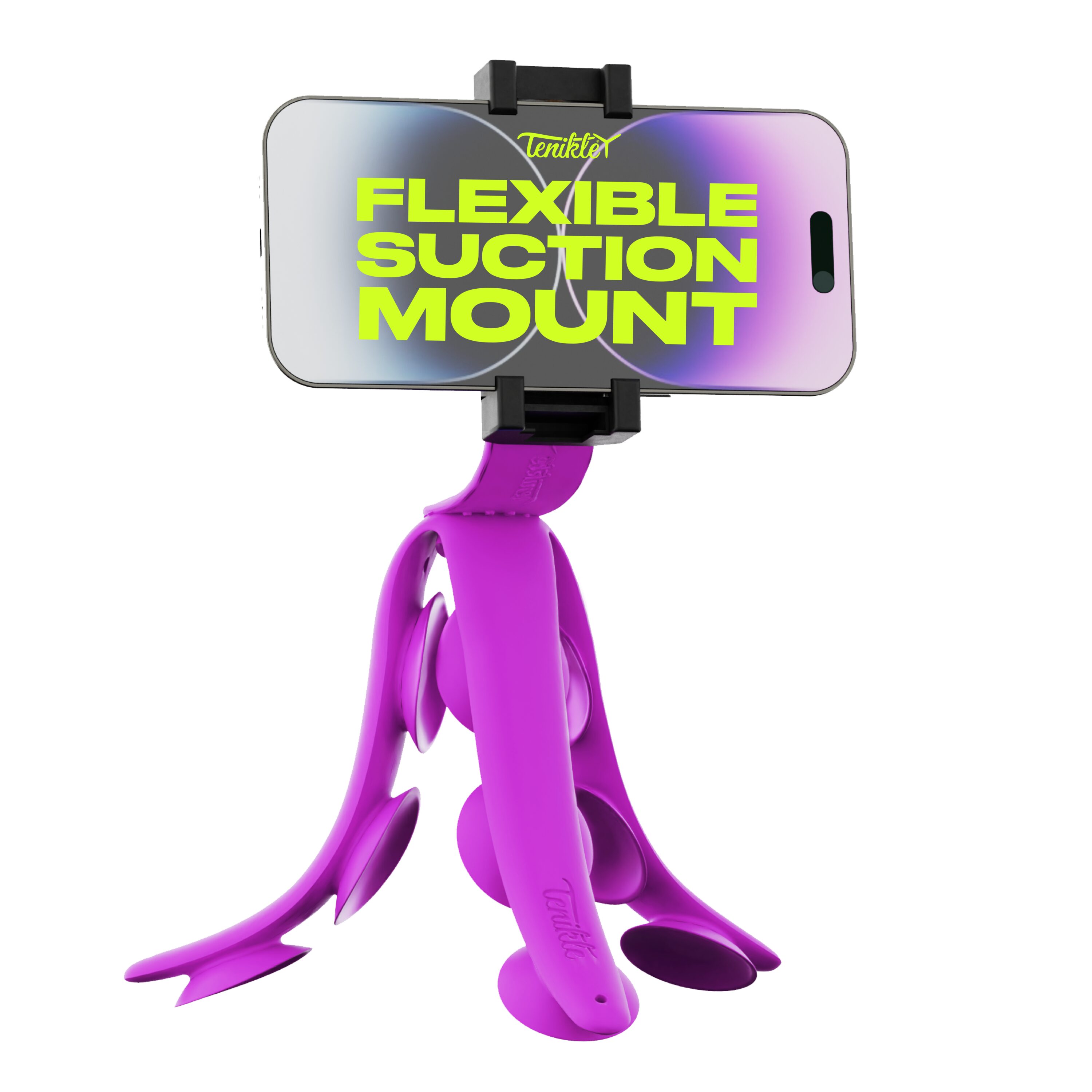  TPRO-01-PNK Pro Octo Pink Adjustable Cell Phone Car Mount (Universal)