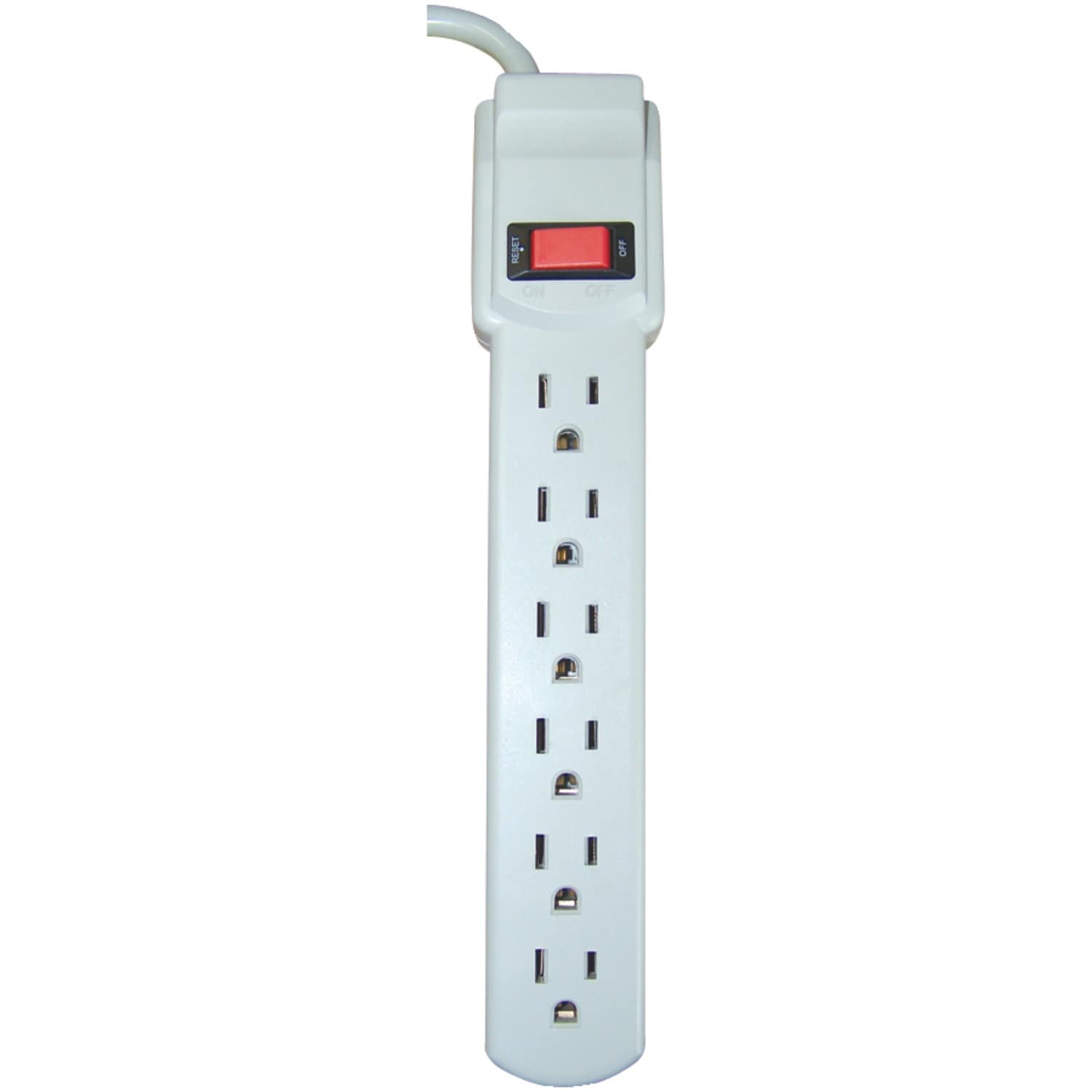 Axis 45100 6-Outlet 90 Joules 1800-Watt Indoor AC Surge Protector