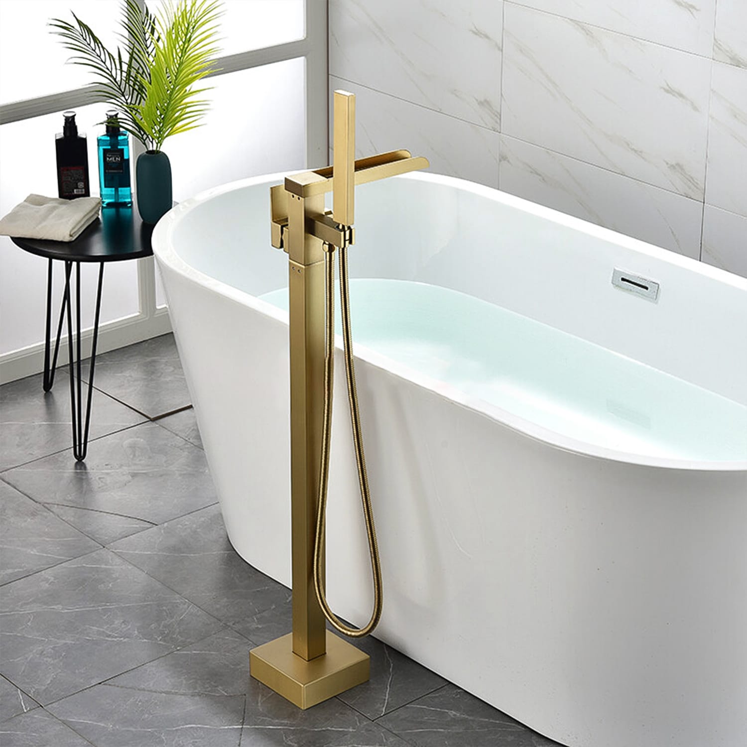 Maincraft HHK018BB Roman-Tub-Faucets - View #3