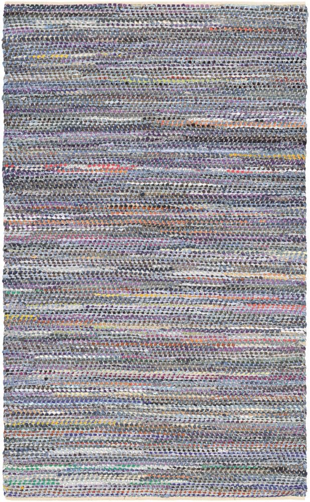 Couristan 72210165710101T NATURE'S ELEMENTS 7 X 10 Denim-multi Indoor Stripe Area Rug