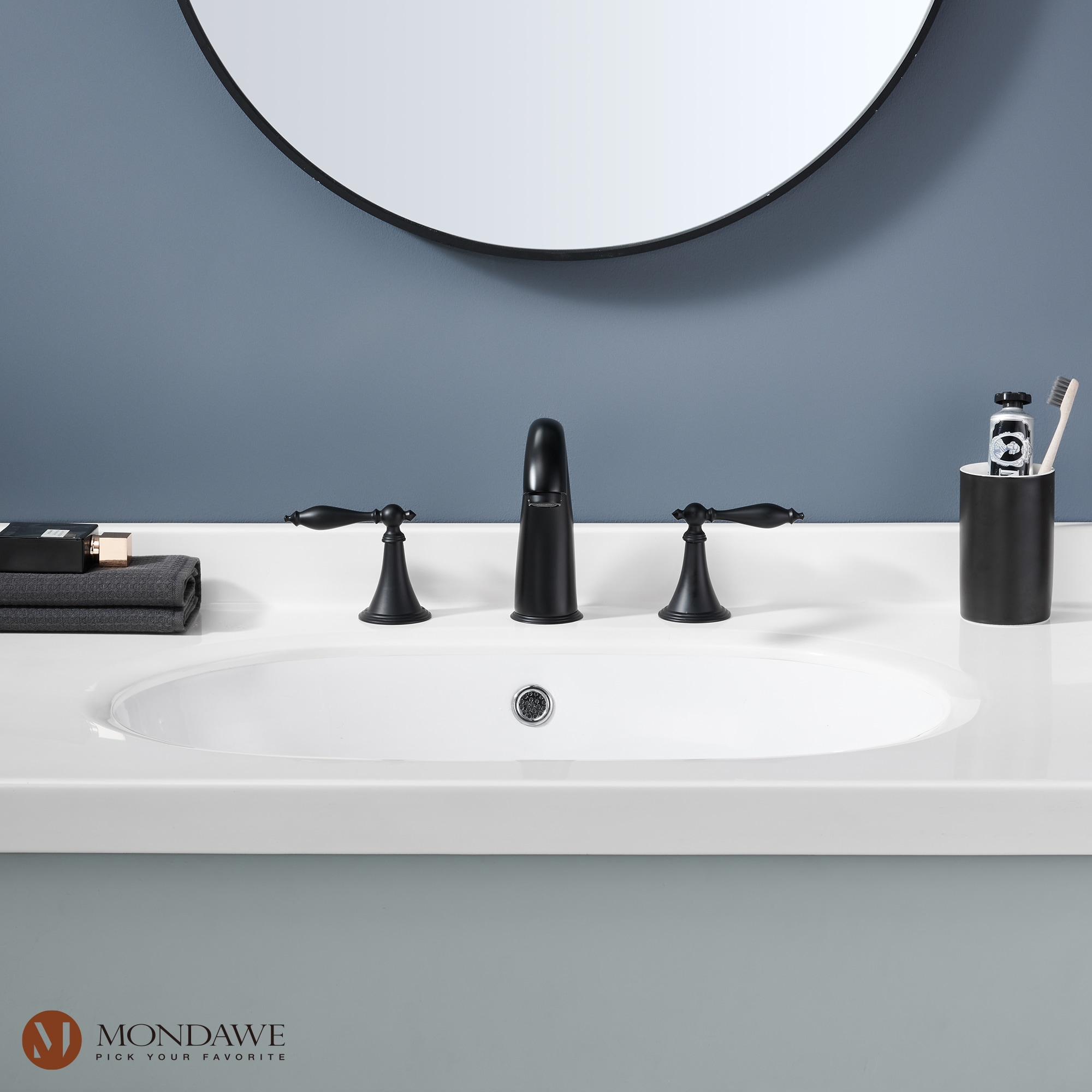 Mondawe MOSL-BF1MB Lavatory-Faucets - View #8