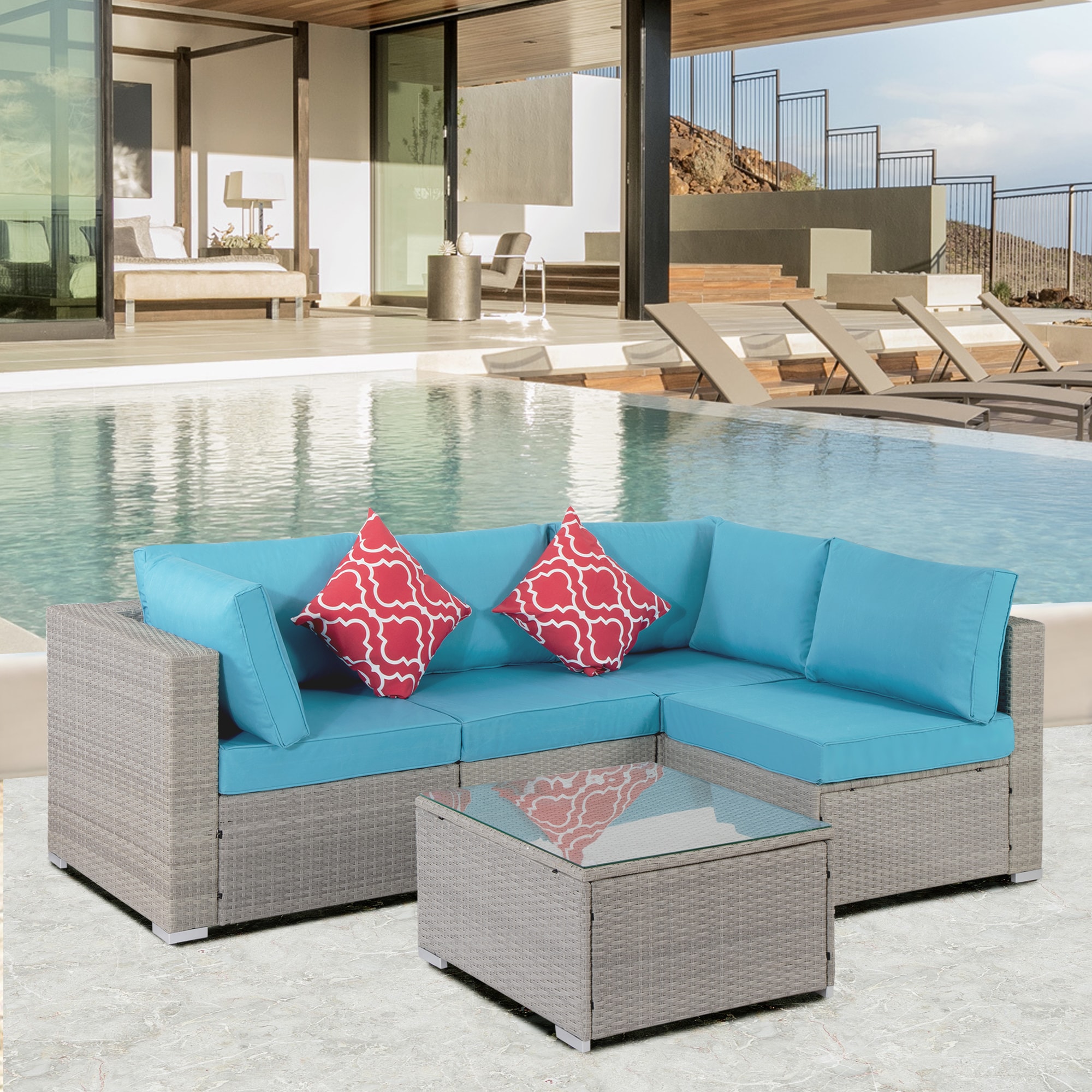 Flynama YC-V-W213-S00007 Patio-Conversation-Sets - View #2