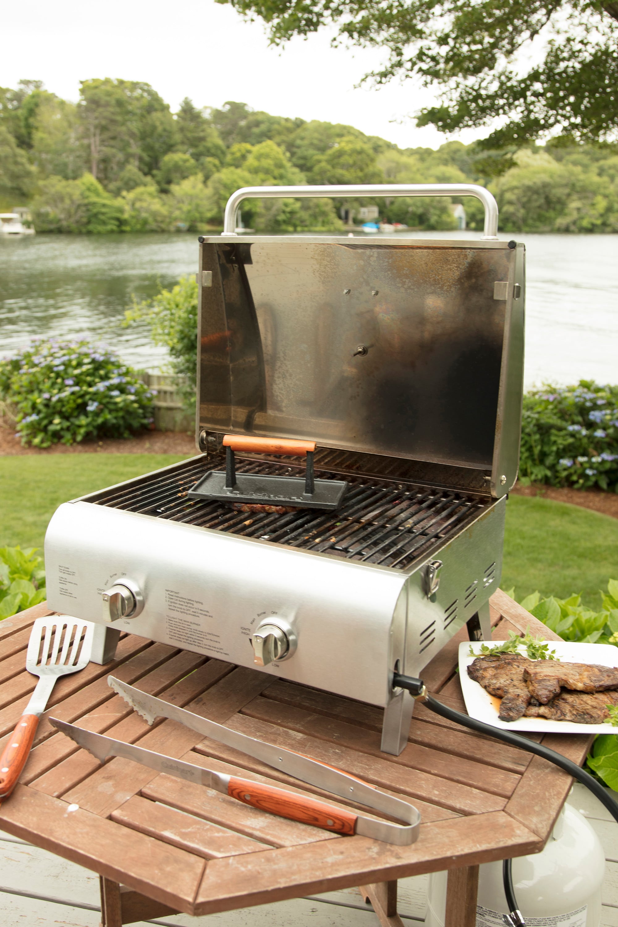Cuisinart Chef's Style Stainless Tabletop Grill at Lowes.com