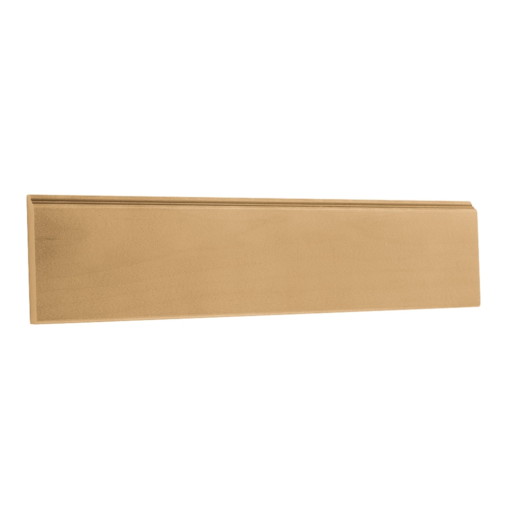 allen + roth 58509IB Innsbrook Cabinet Crown Moulding 94-in W x 4.25-in H x 0.75-in D Rye Stained