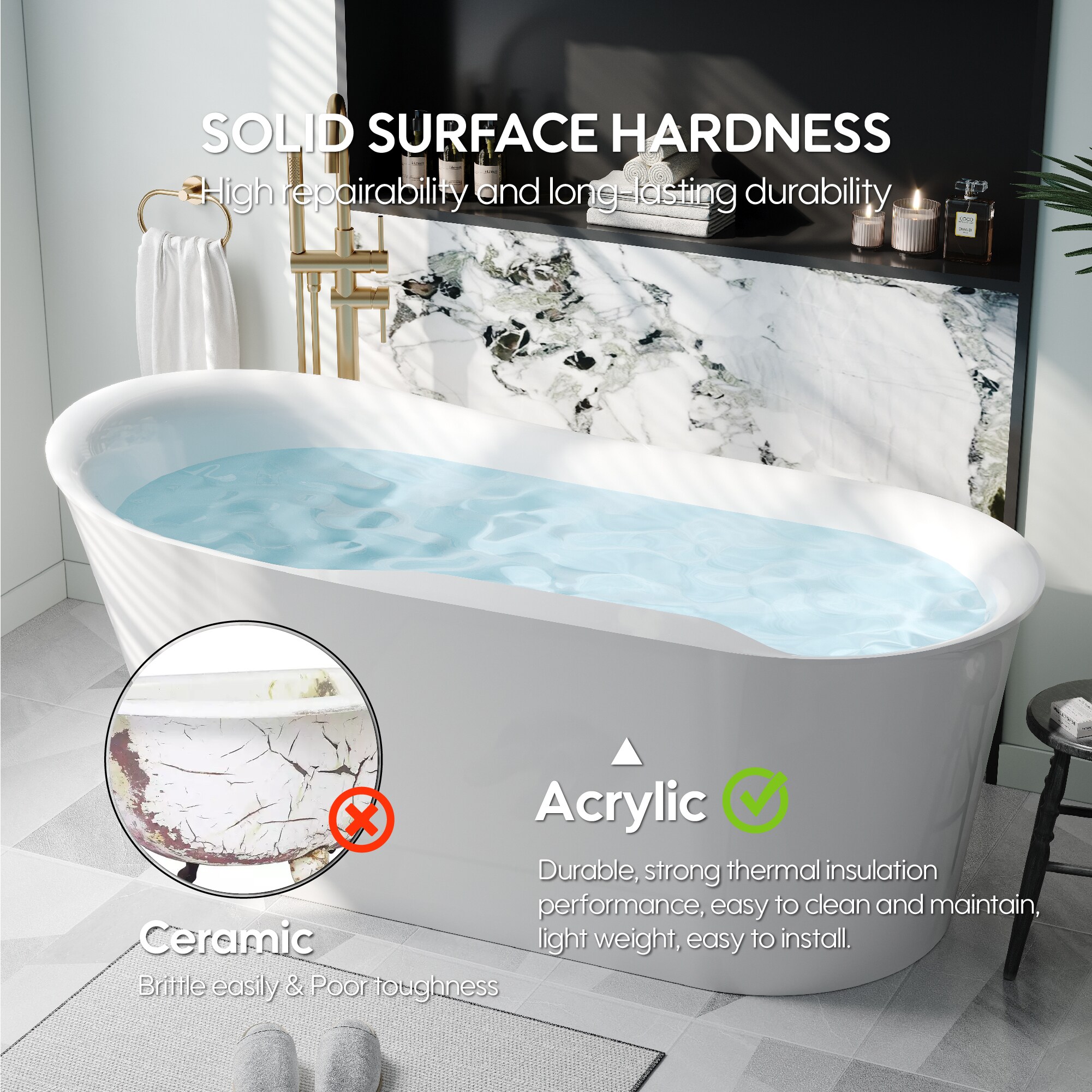 WELLFOR SILVA-Y615 bathtubs - View #10