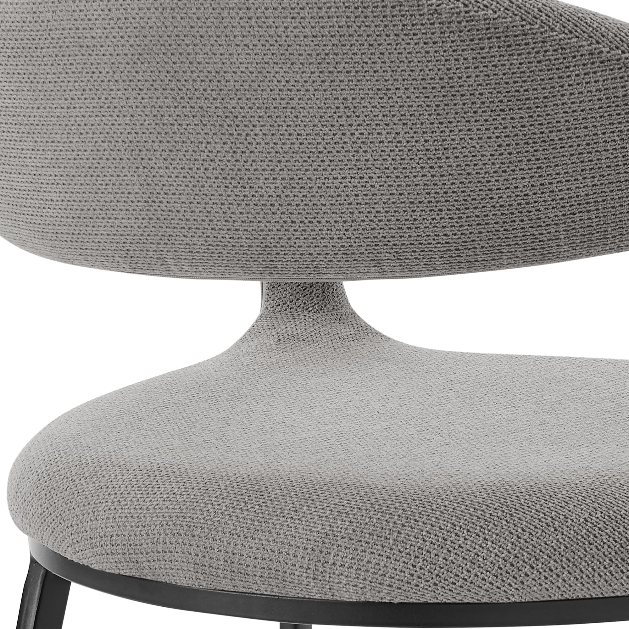 Armen Living LCMOSIBLKLGRY Dining-Chairs - View #8
