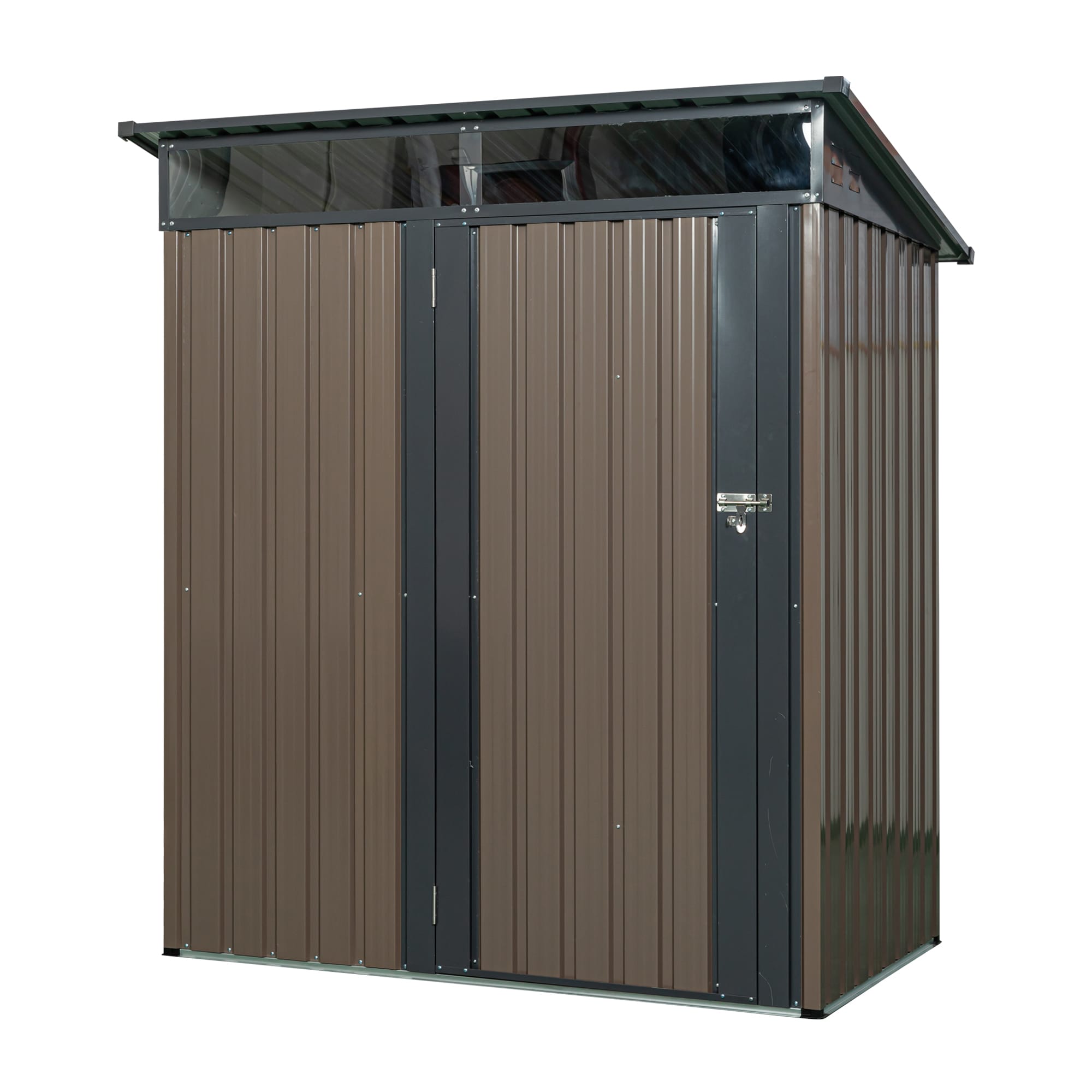 Maocao Hoom FZ09081 4.92-Feet x 3.15-Feet Galvanized steel Storage Shed