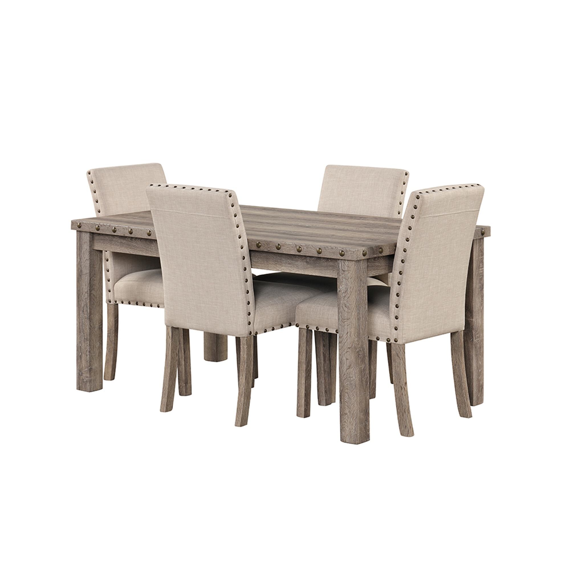 FARATI D2005-4-DTC-BEIGE Dining-Sets - View #9