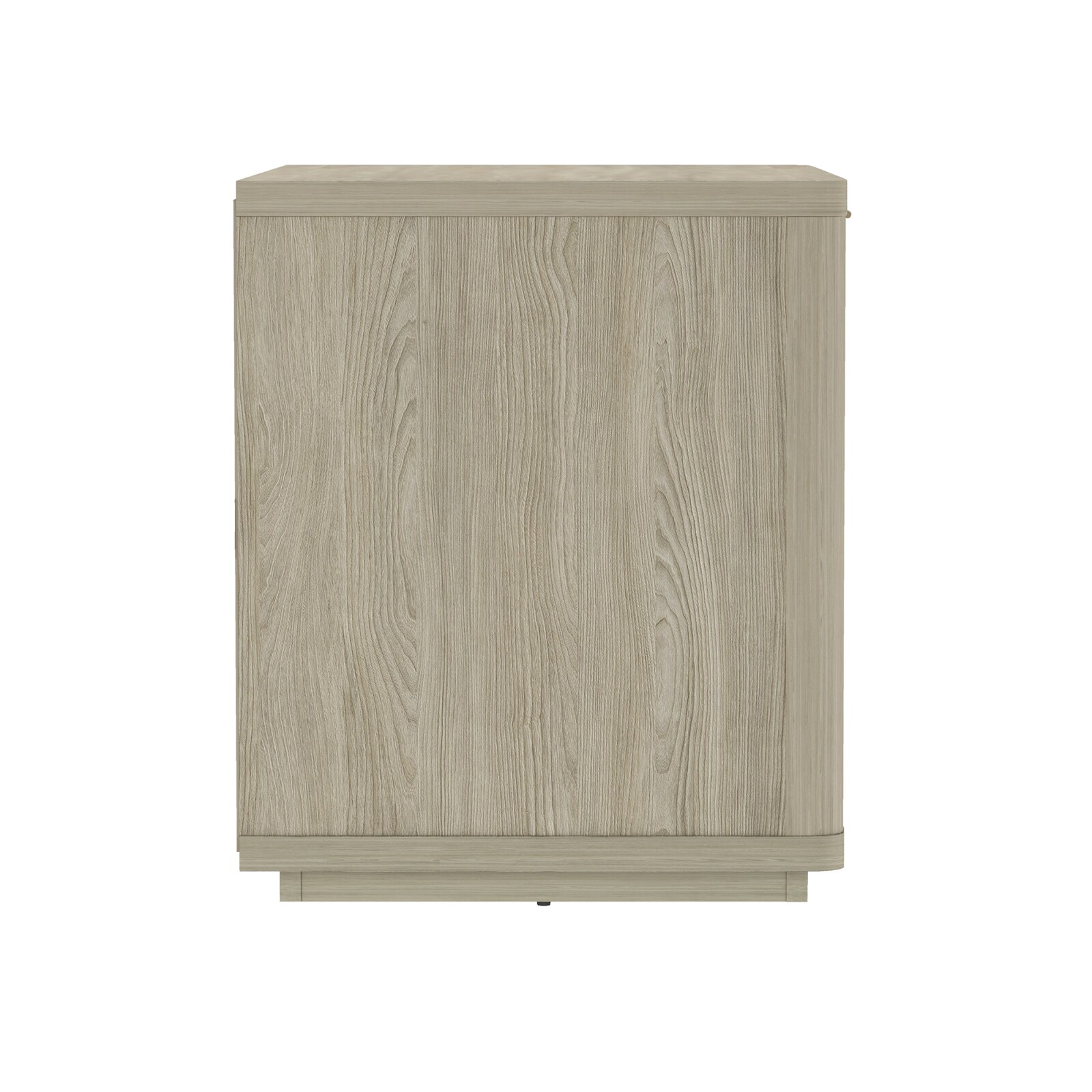 CHITA Natural Modern Nightstand with 1 Storage Drawer and Open Shelf ...