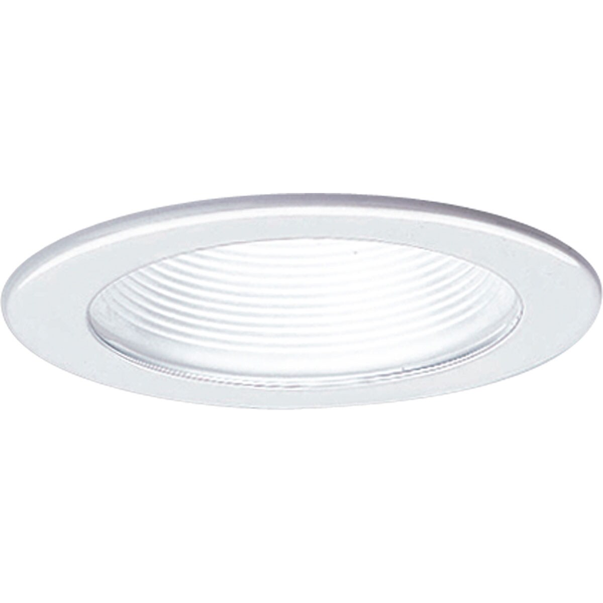 Progress Lighting P8037-28 4-Inches White Baffle Recessed Light Trim