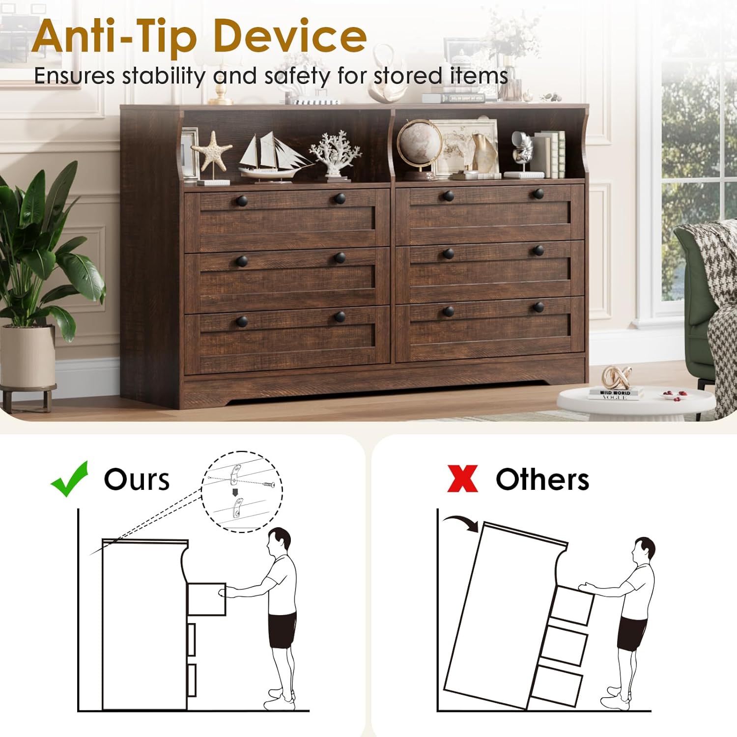 WhizMax LDYLSPHO-33JVLYEB dressers - View #5