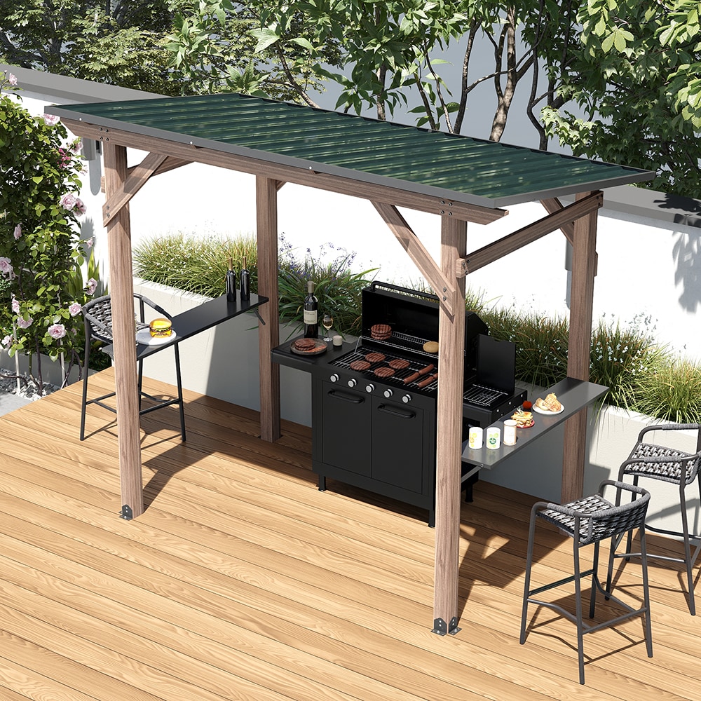 MIDHAM KF510013-86-AB Wood-Resin-Gazebos - View #2