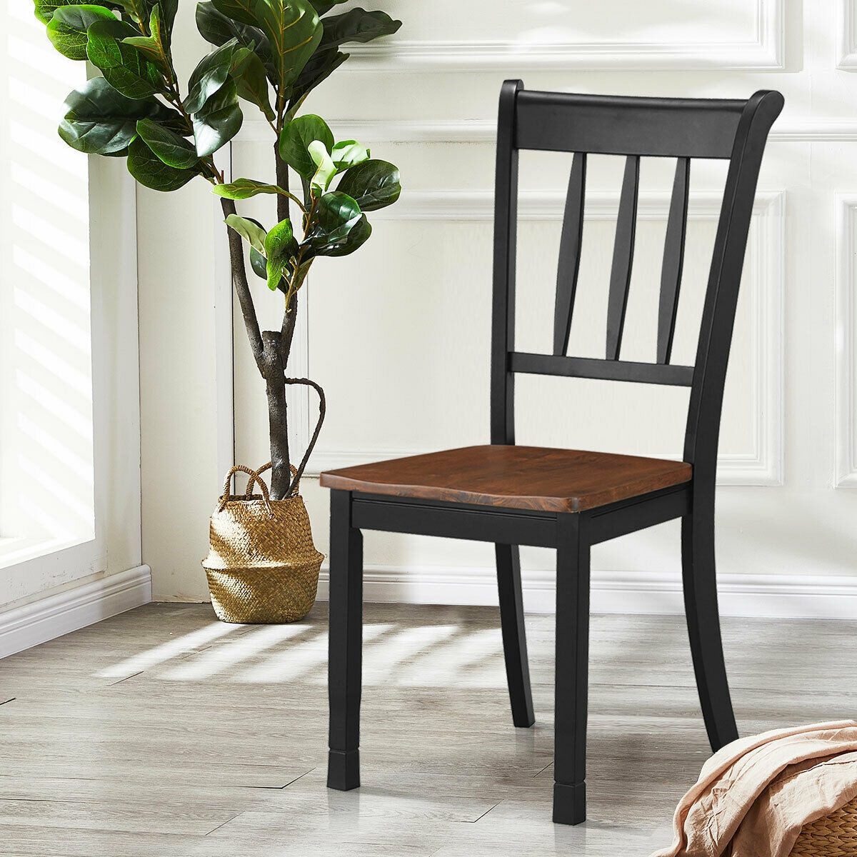 WELLFOR HW-HWY2-63927BK Dining-Chairs - View #9
