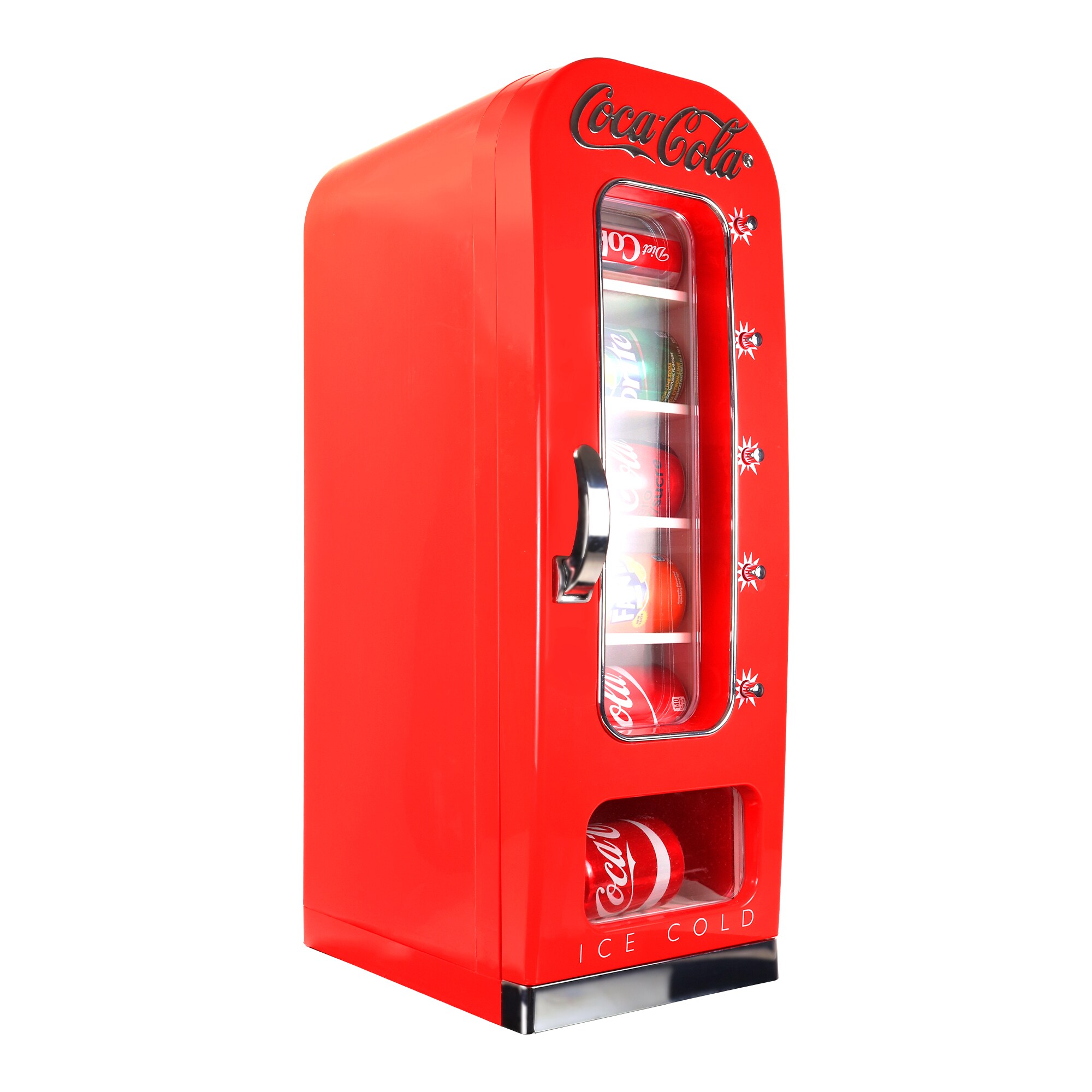 Coca-Cola Portable 5-cu ft Built-In Mini Fridge (Red) in the Mini Fridges  department at