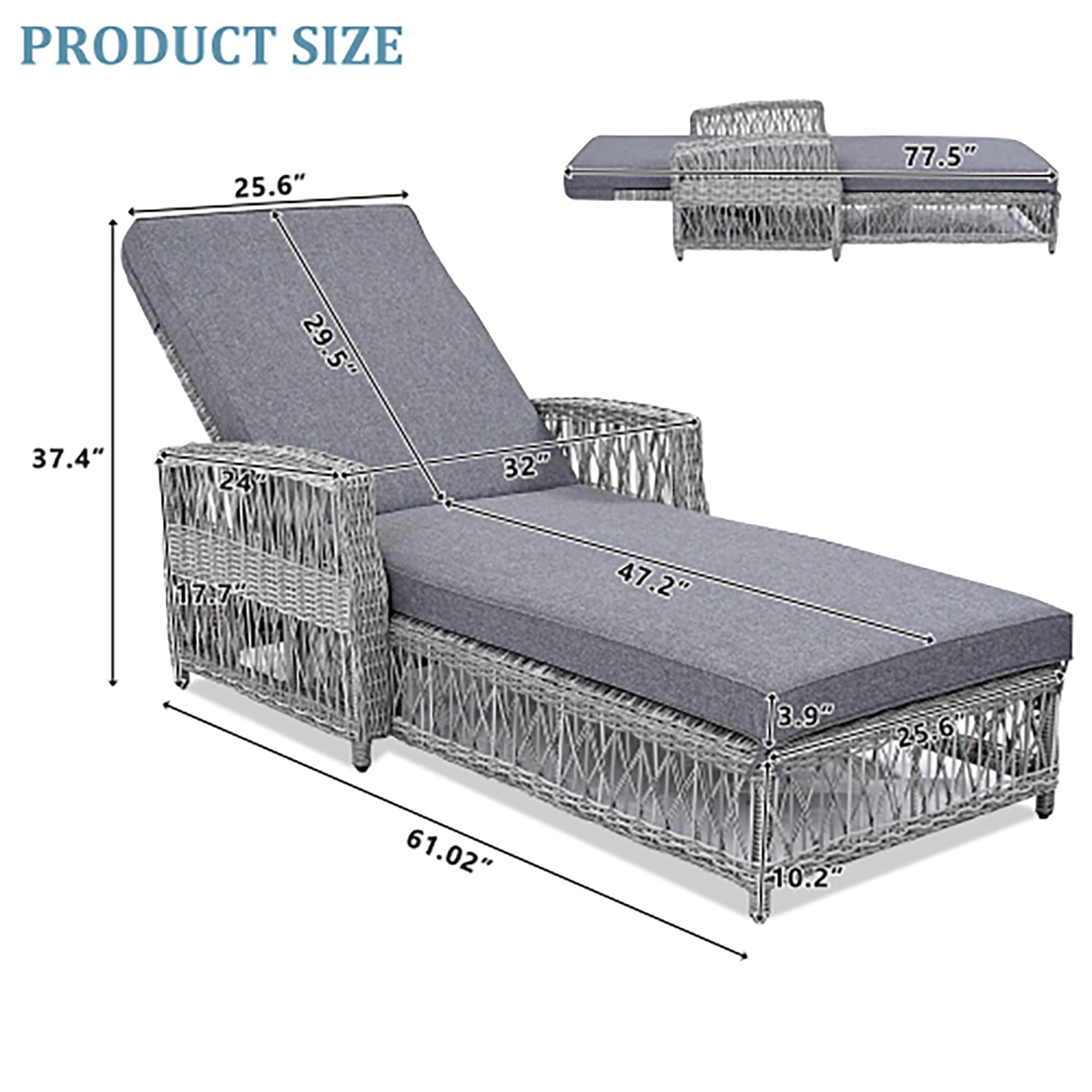 CASAINC CA-1SCWSDG Patio-Chairs - View #7