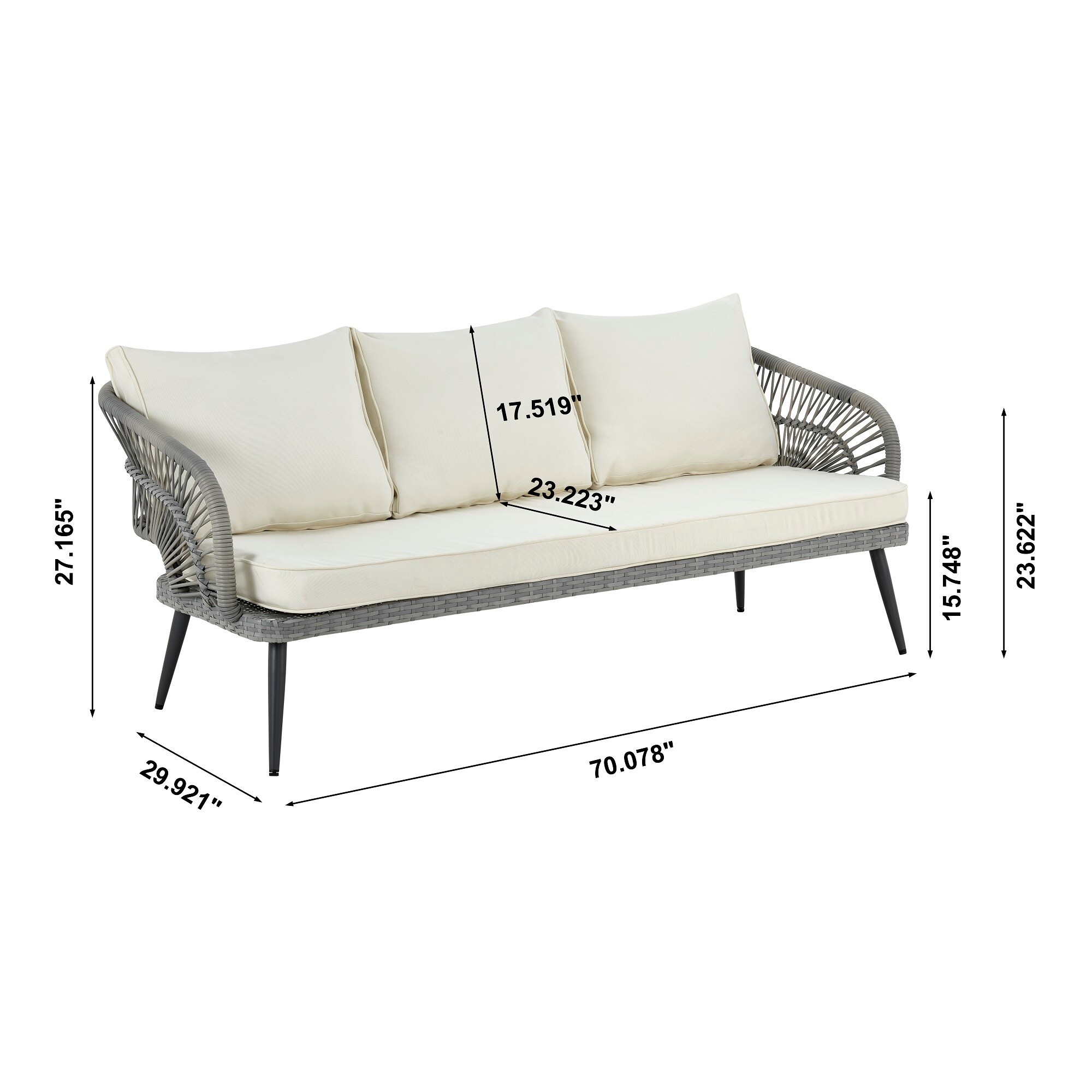 Manhattan Comfort OD-CV015-CR Patio-Conversation-Sets - View #3