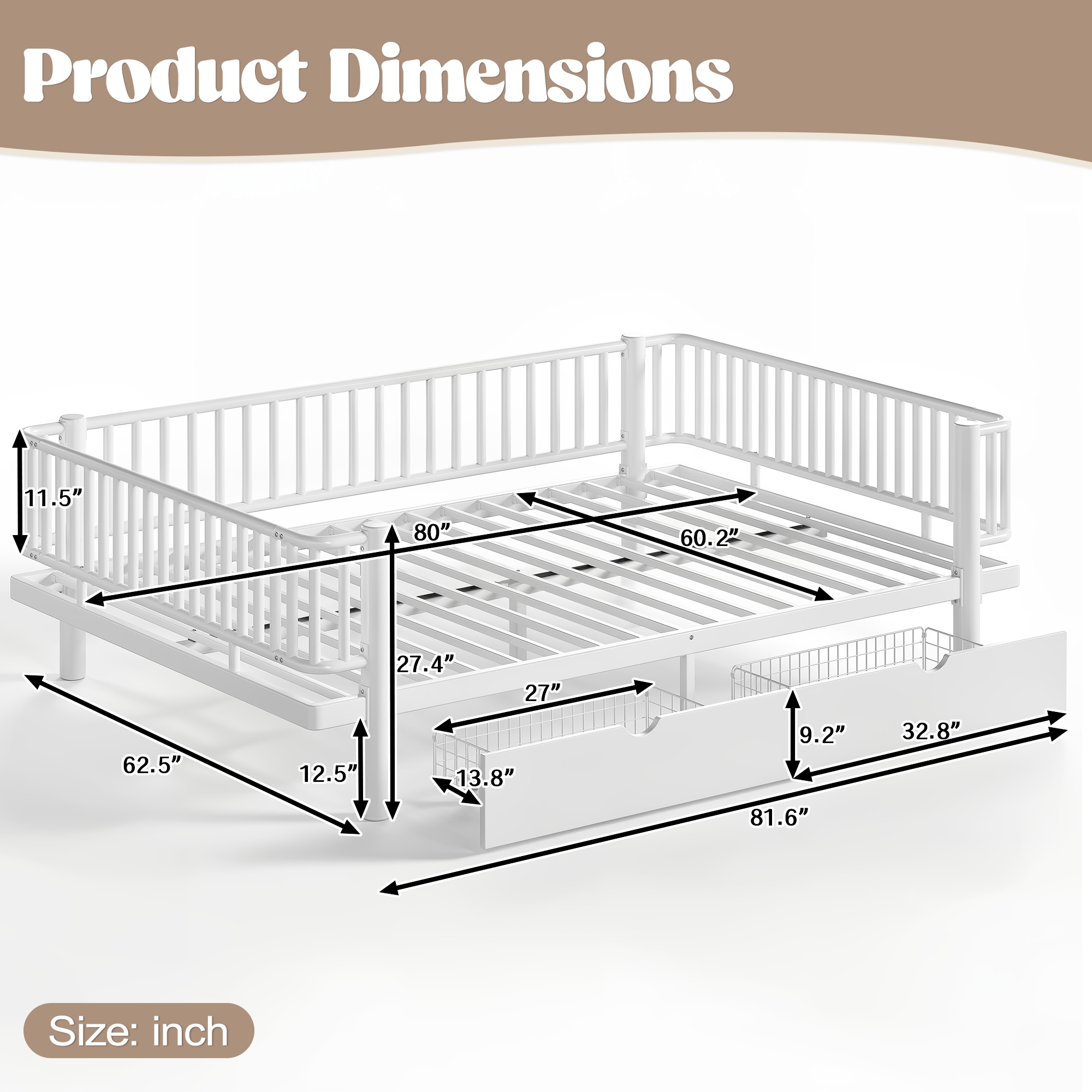 Bellemave ZY1354QW beds - View #4