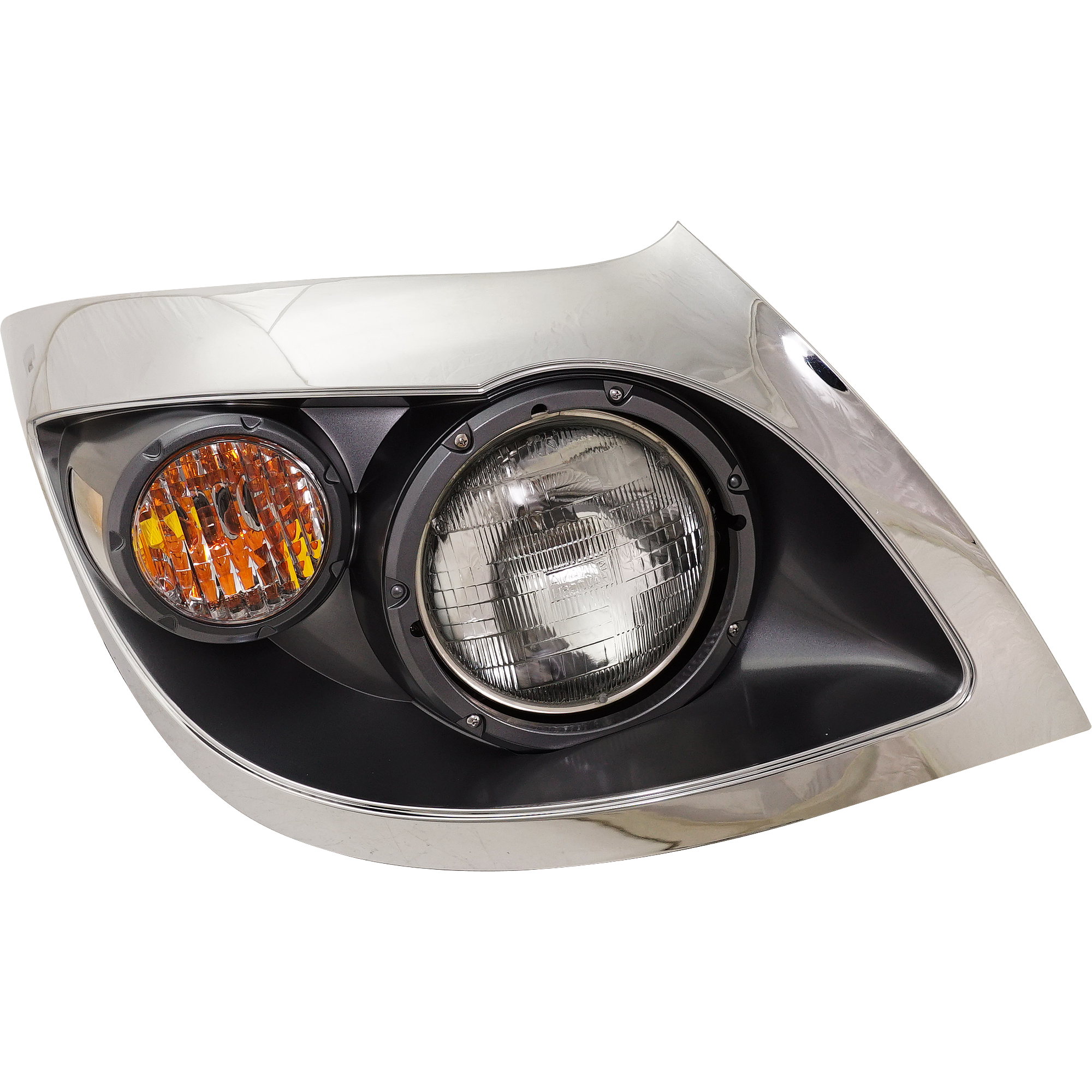 Garage-Pro GPRI10010033 Passenger Side Headlight For International Workstar 7600 Base 2008-2019 Halogen with Bulb(s) Replaces# 3779220c91