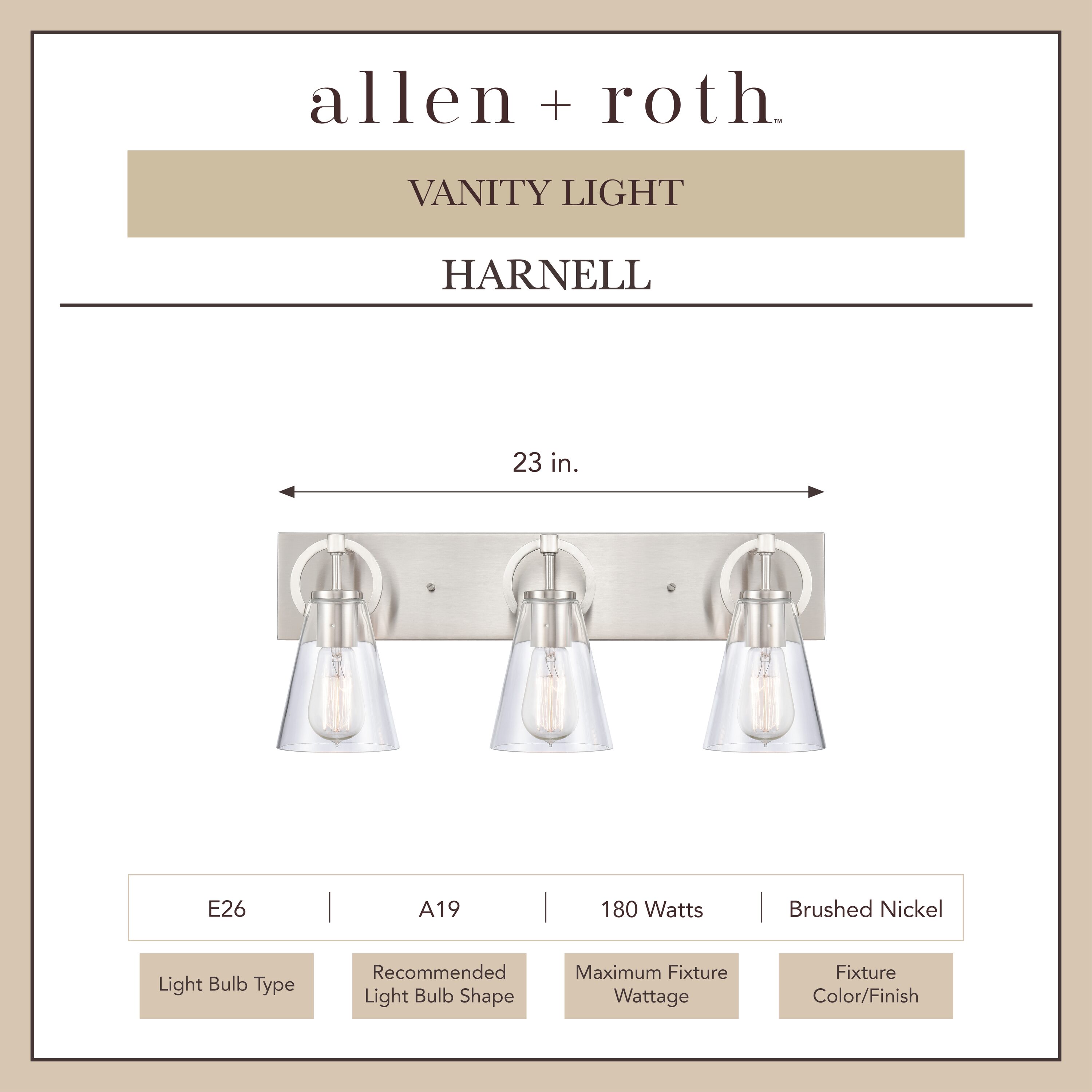 allen + roth ELW70021G-BN b089995 - View #4