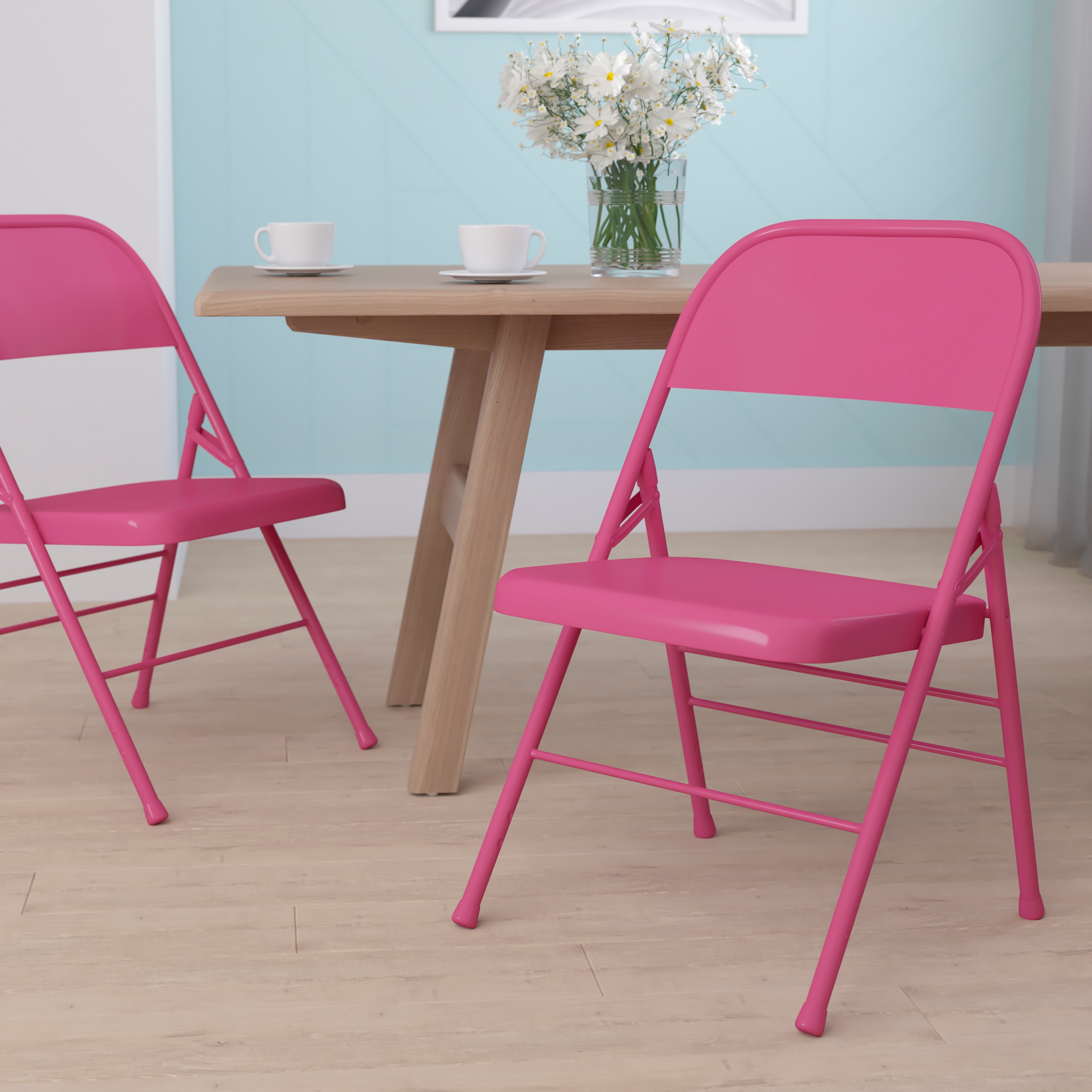 pink habitat chair