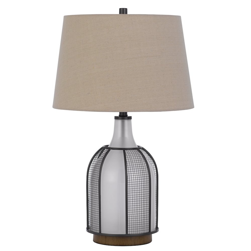 Cal Lighting Morgan 2 Light Table Lamp with Night Light 28 x 17 Inches by Cal - BO-3124TB