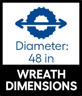 Worth Imports 7184 Artificial-Thanksgiving-Wreaths - View #2